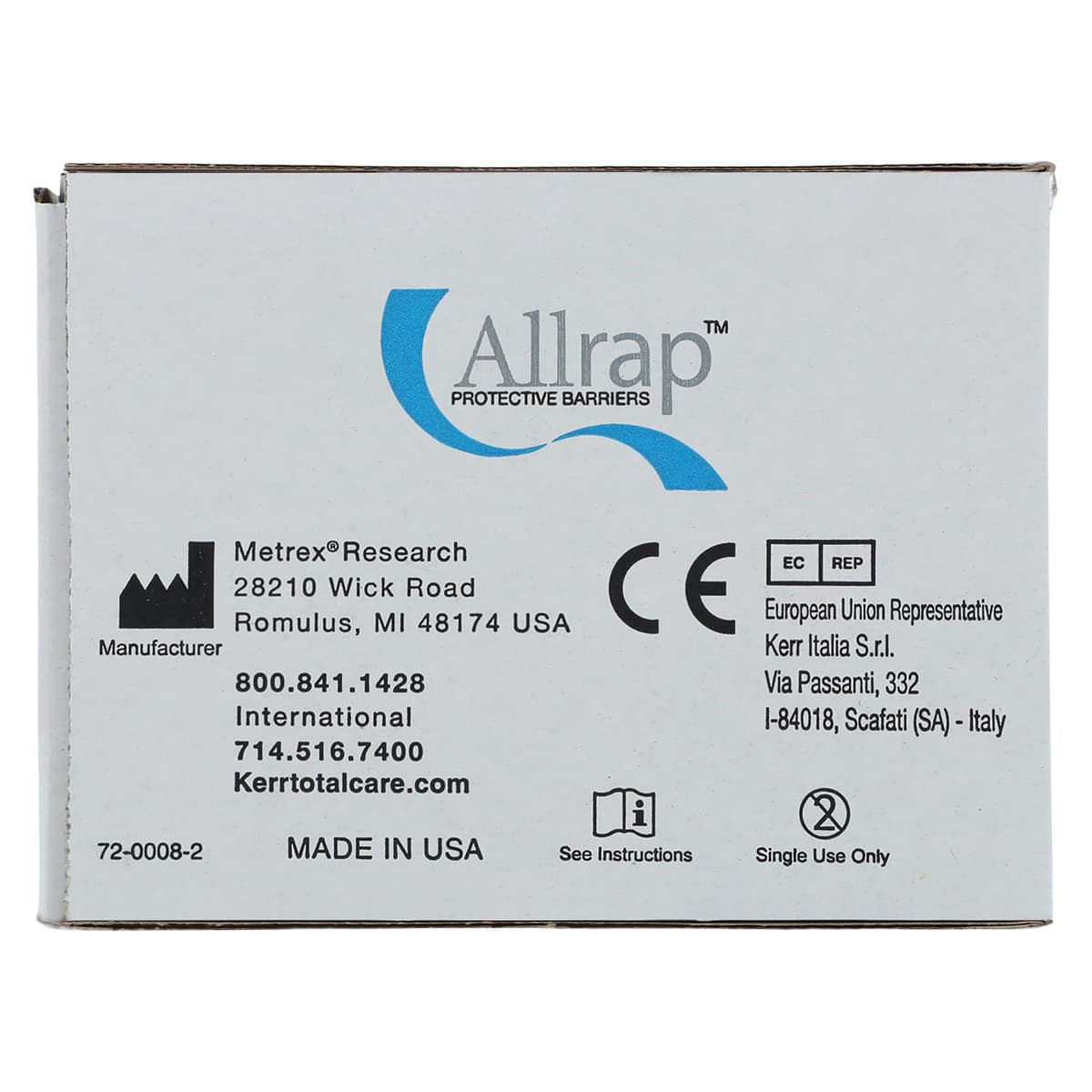 Allrap Barrier Film, 4" x 6", Blue, 1200/Roll, 460B thumbnail 5