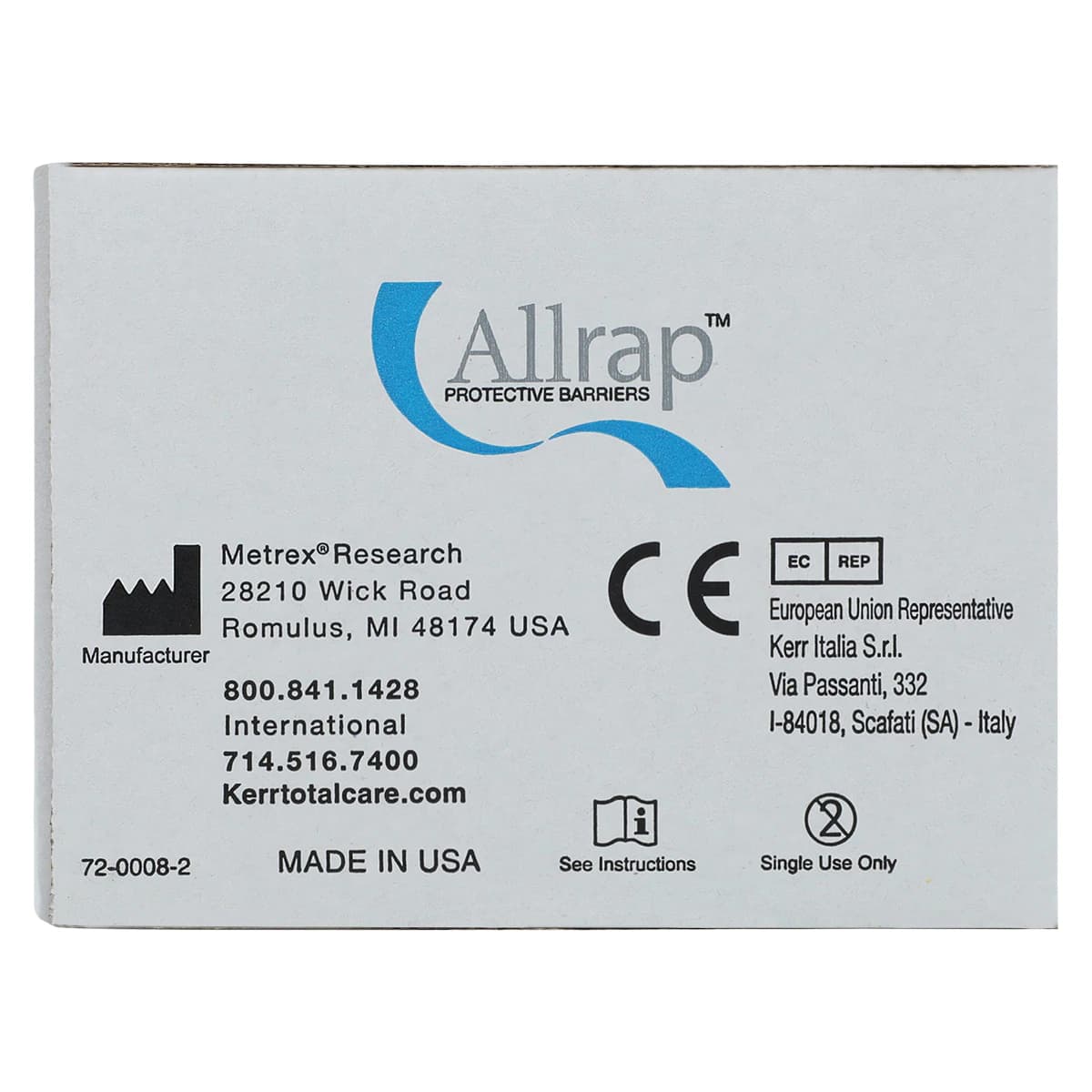 Allrap Barrier Film, 4" x 6", Clear, Perforated, 1200/Roll, 460C thumbnail 5