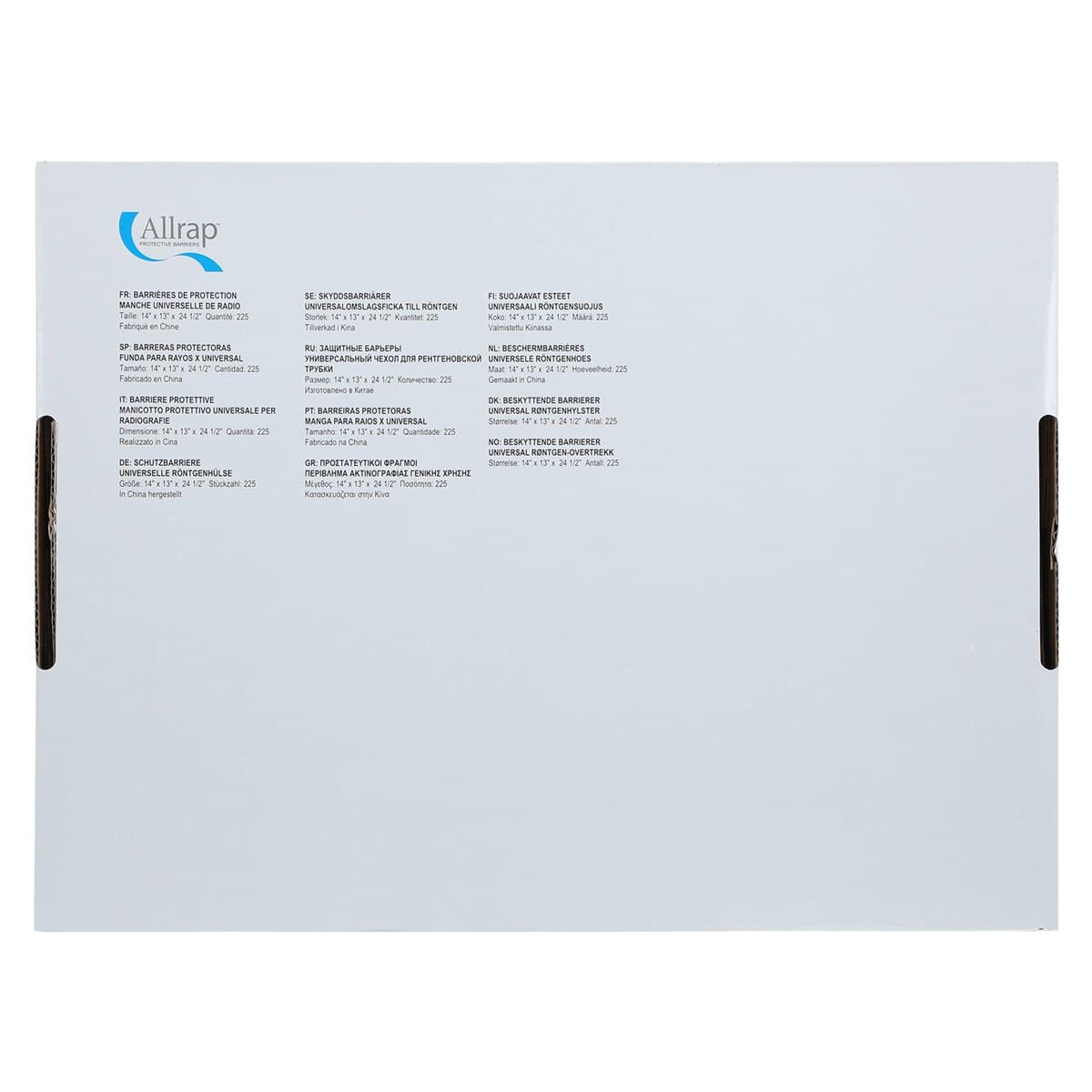 Allrap Universal X-Ray Sleeve, 14" x 13" x 24.5", 225/Pk, XRS225 thumbnail 5