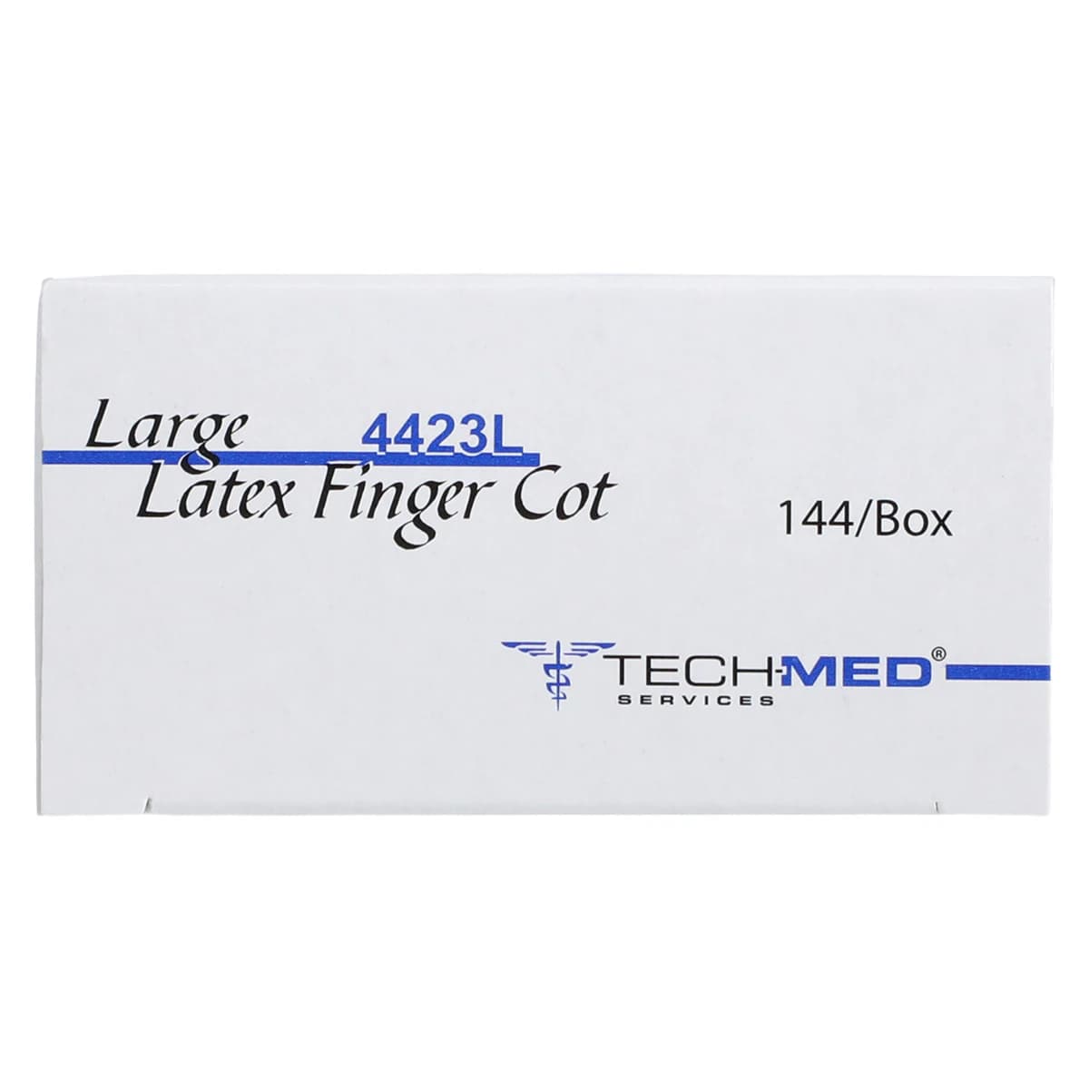 Dukal Latex Finger Cots, Powder-Free, Pre-Rolled, Large, Natural White, 144/Box, 4423L thumbnail 7