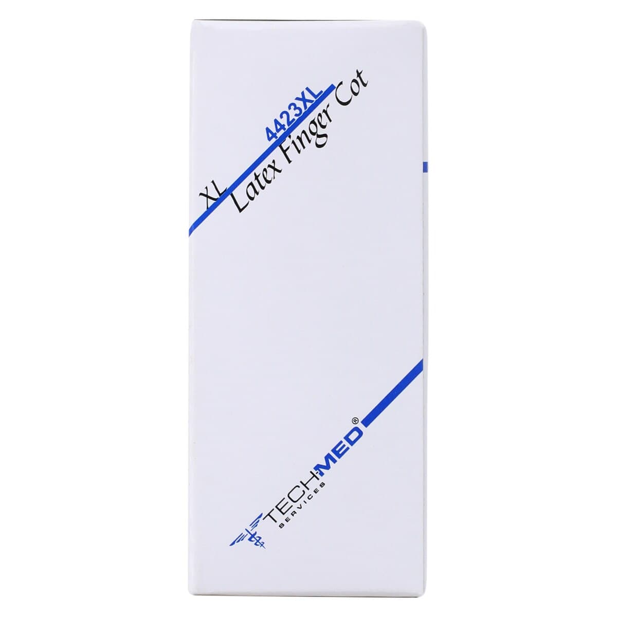Tech-Med Latex Finger Cots, X-Large, Non-Powdered, Pre-Rolled, Natural White, 144/Box, 4423XL thumbnail 3
