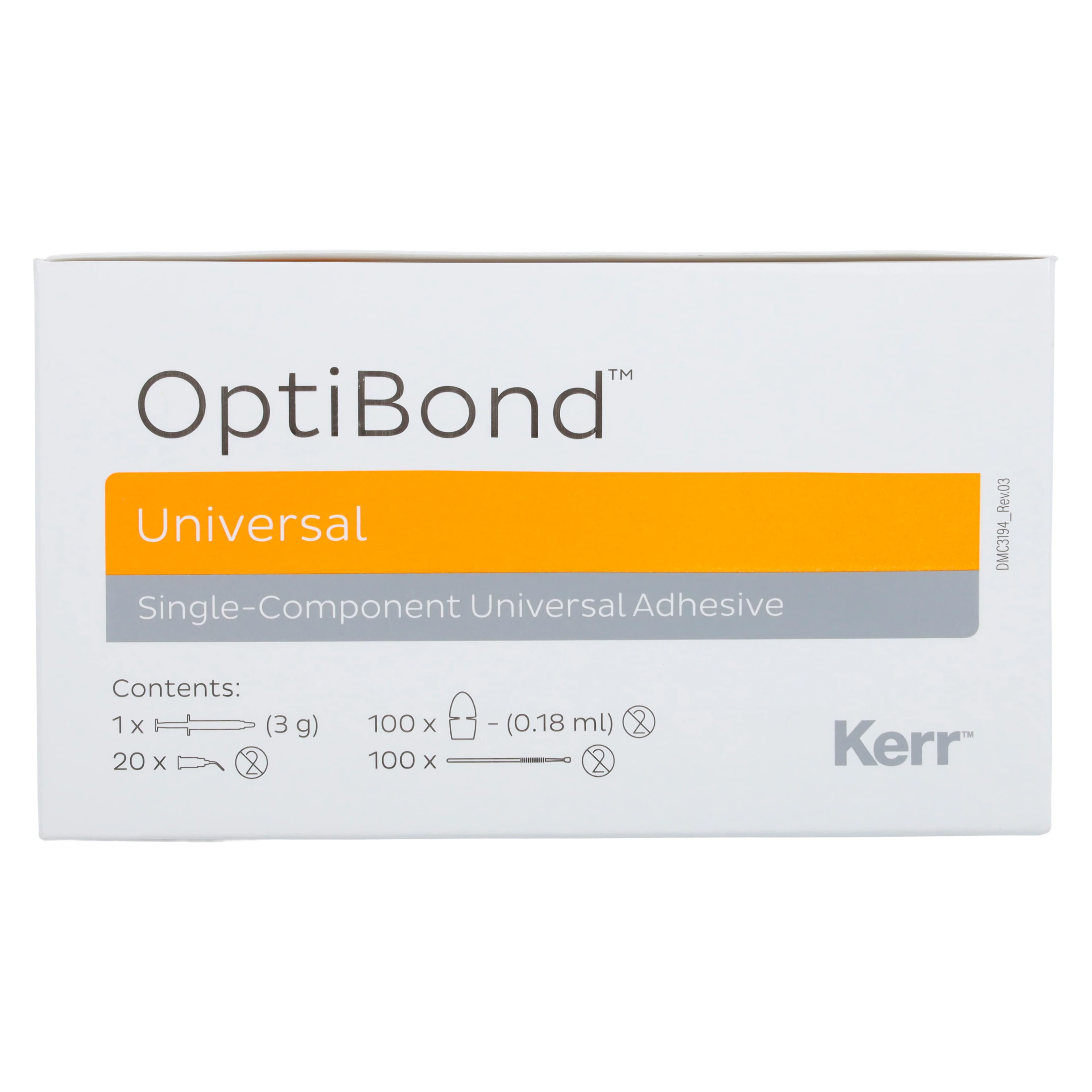 OptiBond Universal Light-Cure Dental Bonding Agent, Unidose, 0.10 ml, 100/Pk, 36518 thumbnail 4