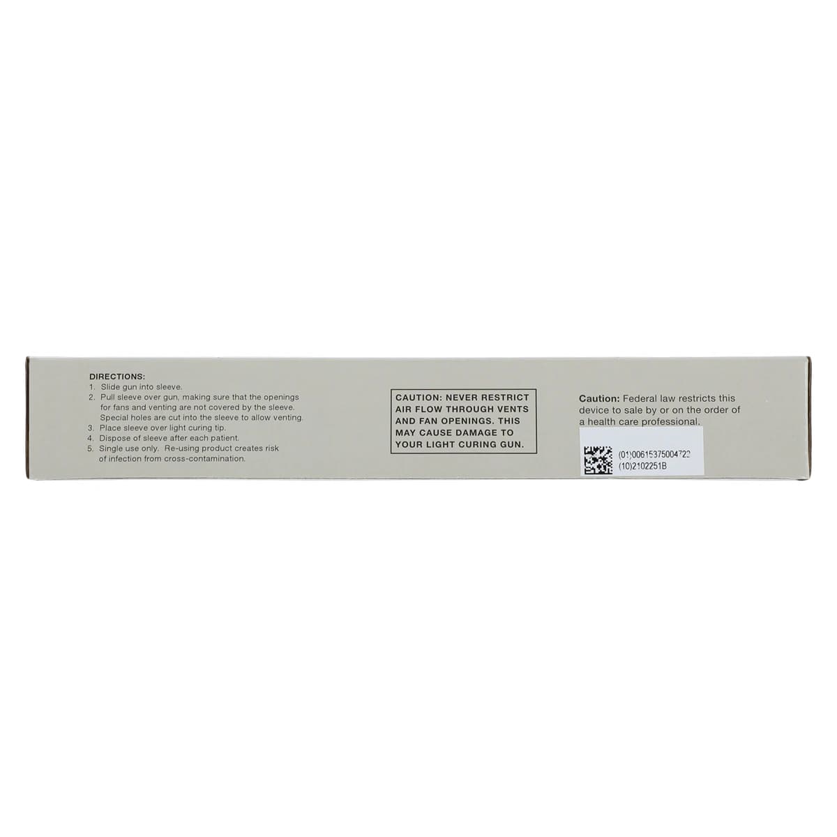 Complete Curing Light Sleeves, Gun Style, 250/Box, CLS250 thumbnail 5