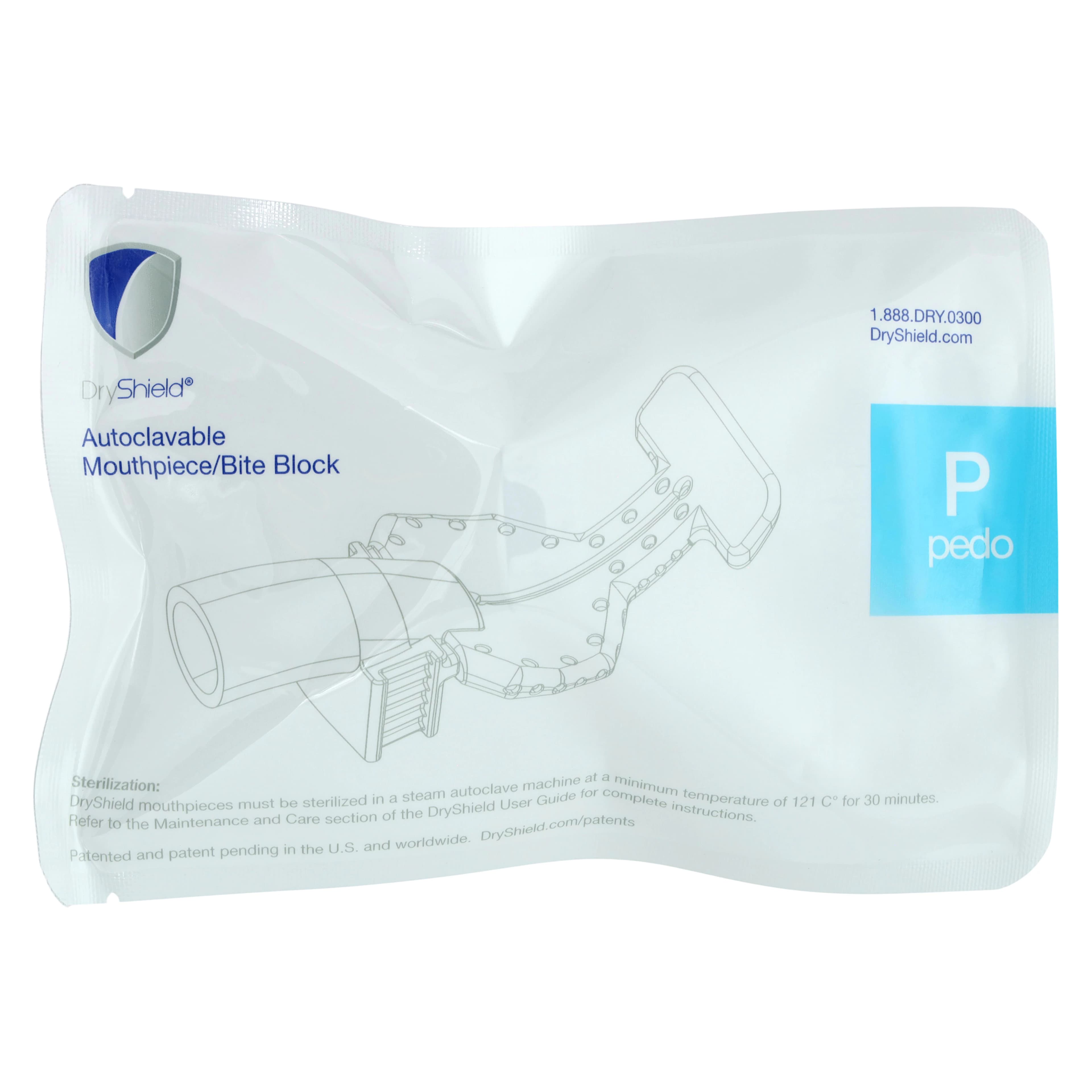 DryShield HVE Autoclavable Mouthpiece, Pediatric, 4/Pk, DS-MPP-002 thumbnail 2