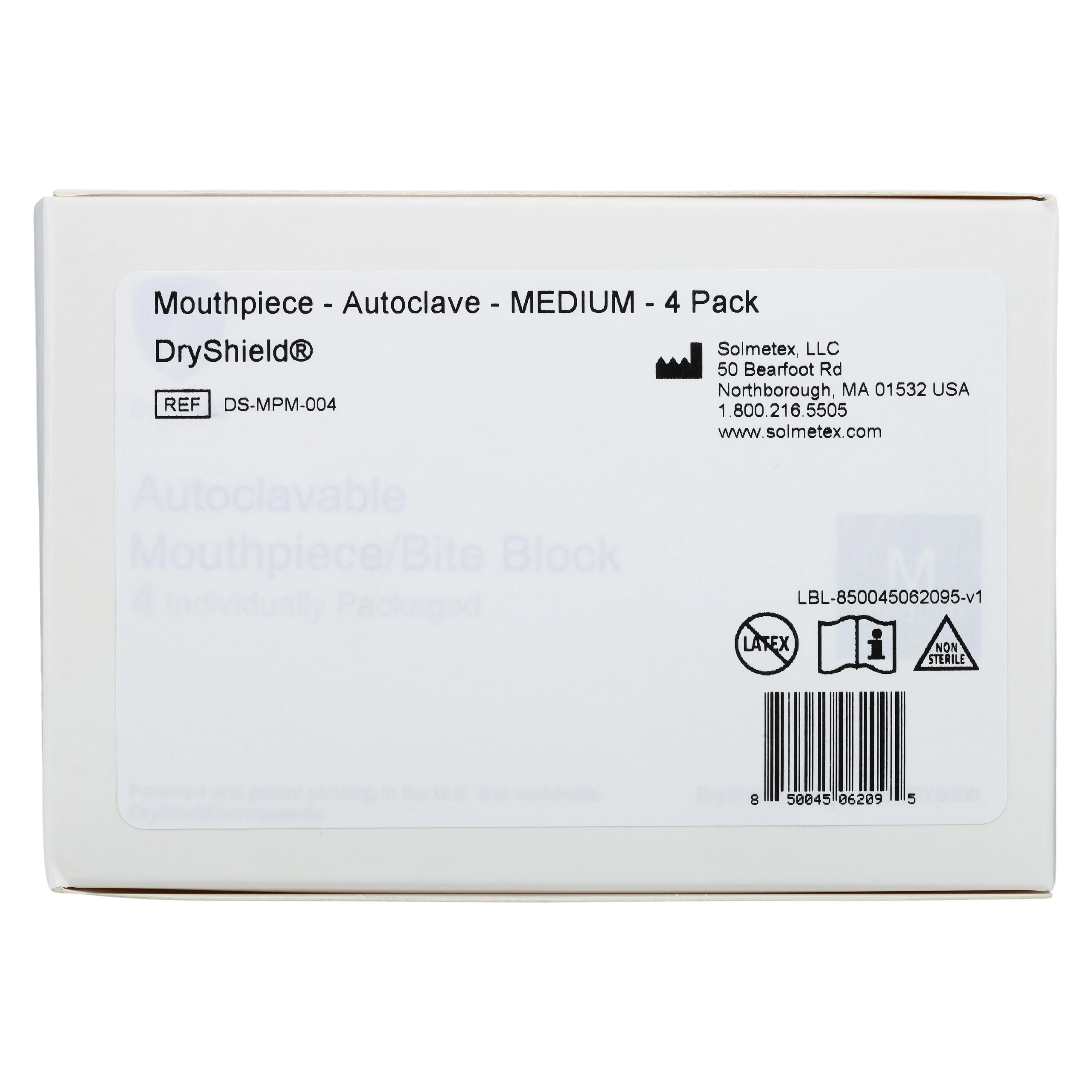 DryShield HVE Autoclavable Isolation Mouthpiece, Medium, 4/Pk, DS-MPM-004 thumbnail 4