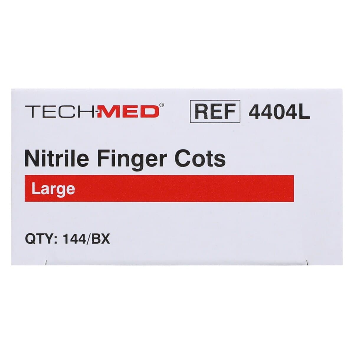 Dukal Tech-Med Nitrile Finger Cots, Pre-Rolled, Latex-Free, Powder-Free, Large, 144/Box, 4404L thumbnail 4
