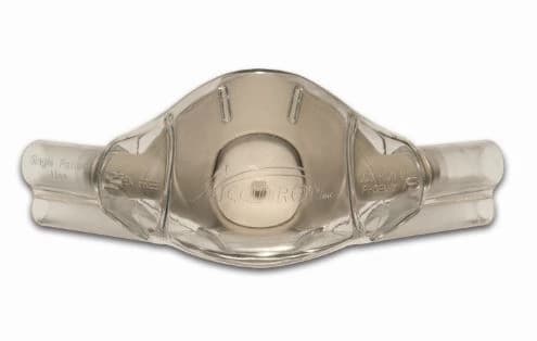 Accutron ClearView Single-Use Nasal Masks, Large Adult, Unscented, Gray, 12/Pack, 33034-9 - ClearView™ Large Adult Nasal Masks 12/Pack - Image 1