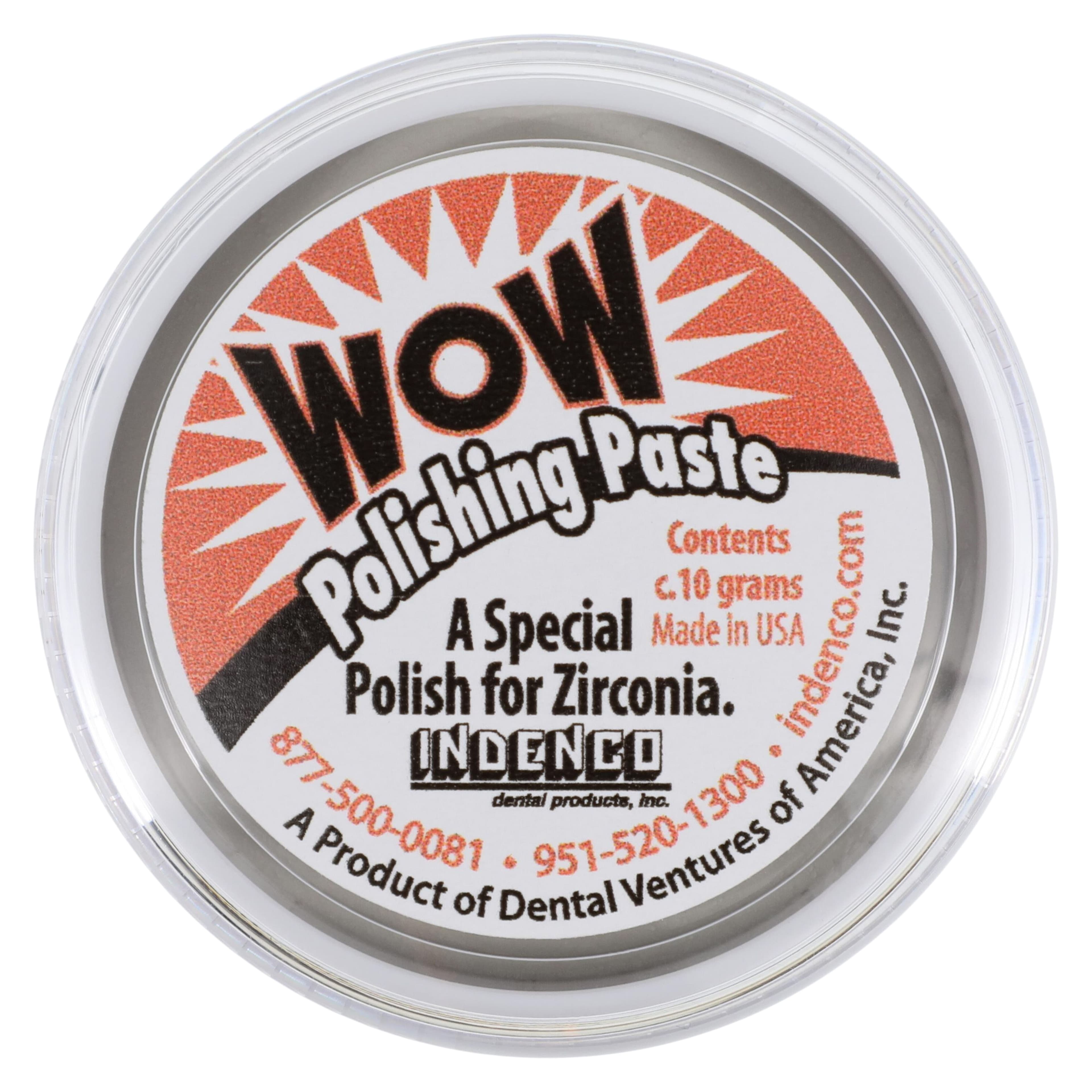 WOW Zirconia Polishing Paste, 10 g with Brush thumbnail 3