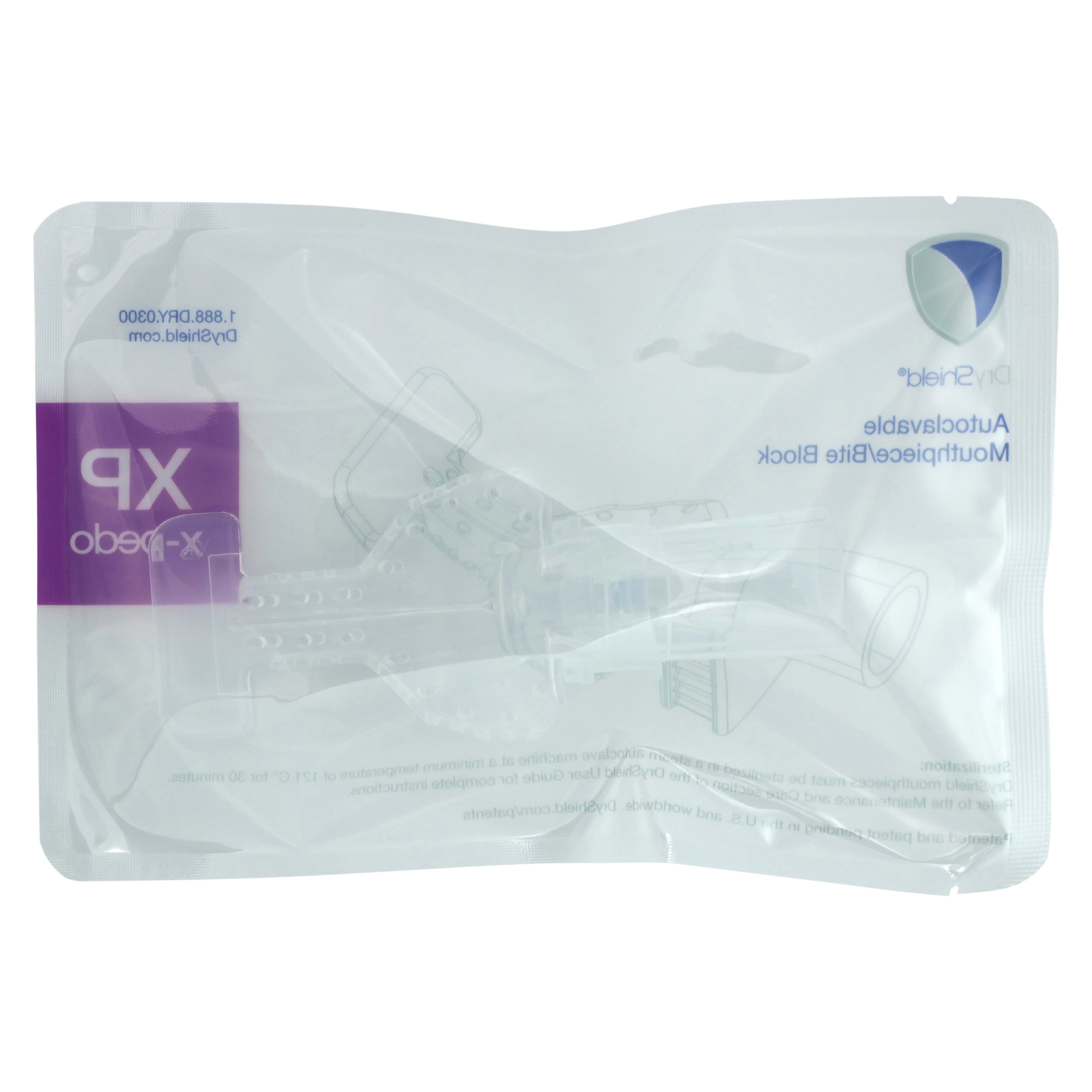 DryShield Autoclavable Mouthpieces, X-Pedo, Extra Pediatric, 4/Pack, DS-MPX-001 thumbnail 3