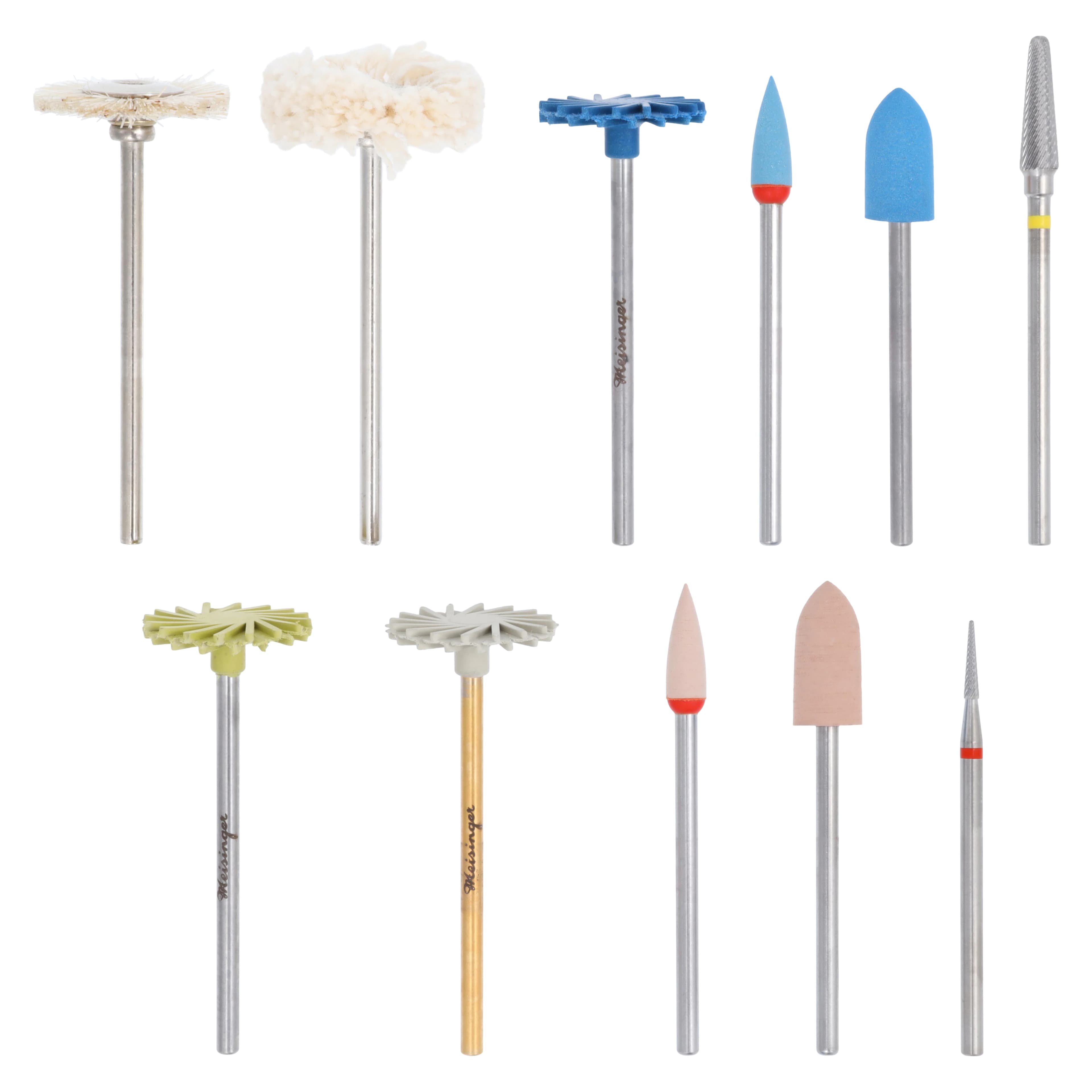 Dr. Campbell Extraoral Adjusting & Polishing Kit for Pre & Post Sintered Zirconia, GC07 Assortment, 1 Kit thumbnail 2