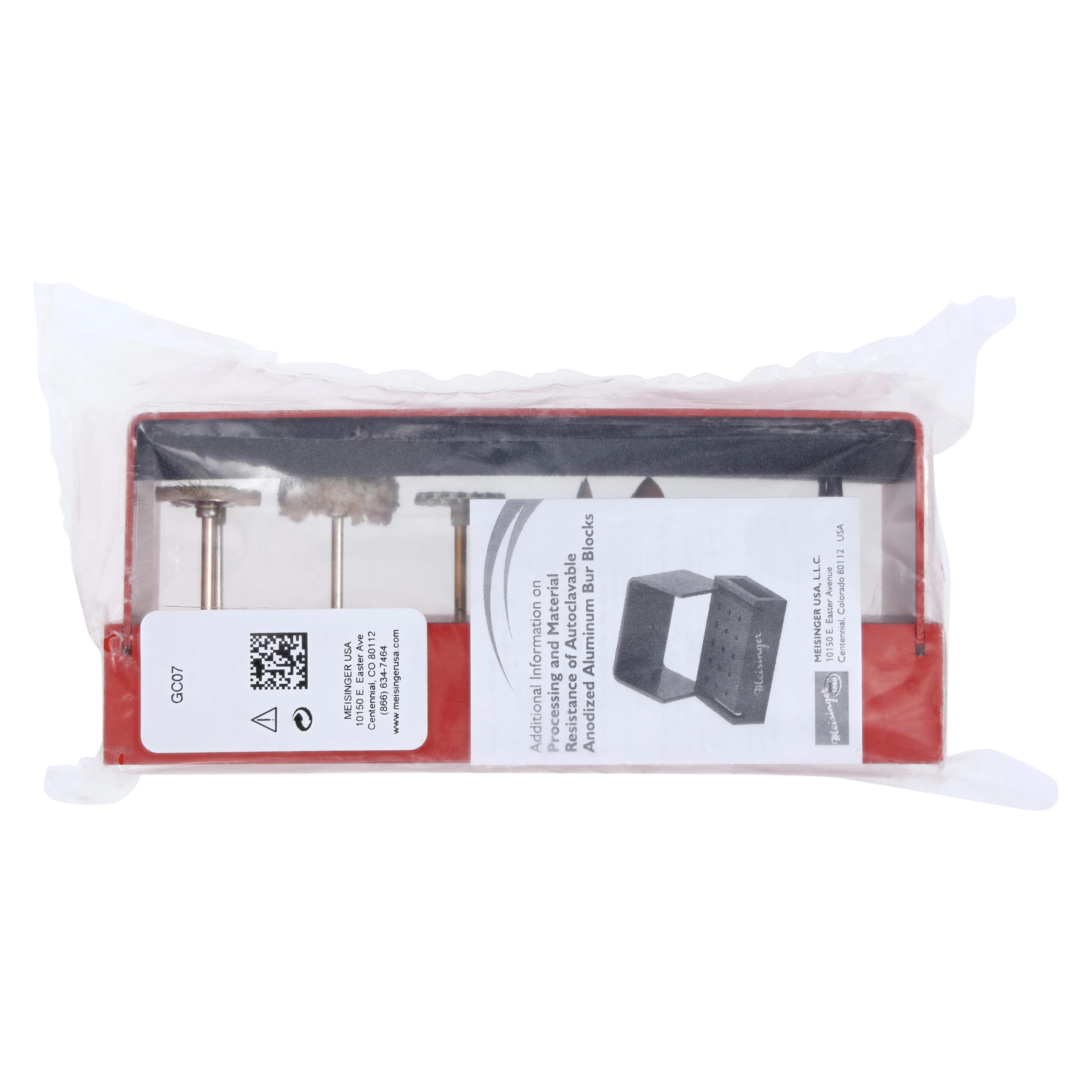 Dr. Campbell Extraoral Adjusting & Polishing Kit for Pre & Post Sintered Zirconia, GC07 Assortment, 1 Kit thumbnail 5