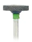 Shofu ZiLMaster Fine HP WH6 Diamond-Filled Abrasive Mounted Wheel, 3/Pk, 0655 - ZilMaster Fine HP WH6 (3) - Image 1