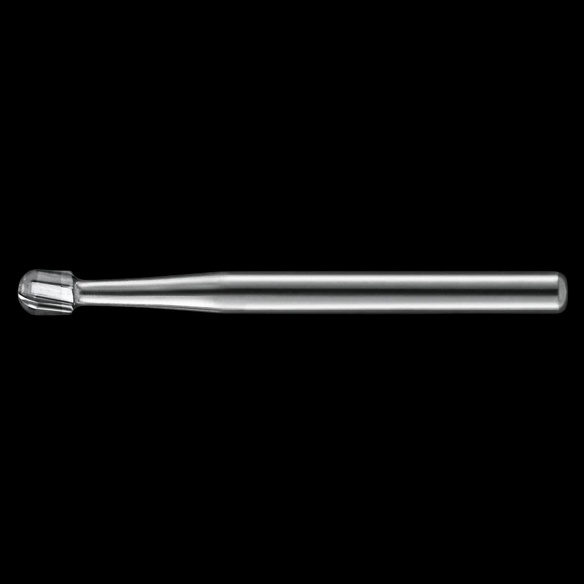 Kerr Operative Carbide Bur FG #1, Round, 6 Flute, 0.8mm Diameter, Friction Grip, 10/Pk (FG1-KC0) - Kerr Operative Carbide Burs FG 1 10/Pk - Image 1
