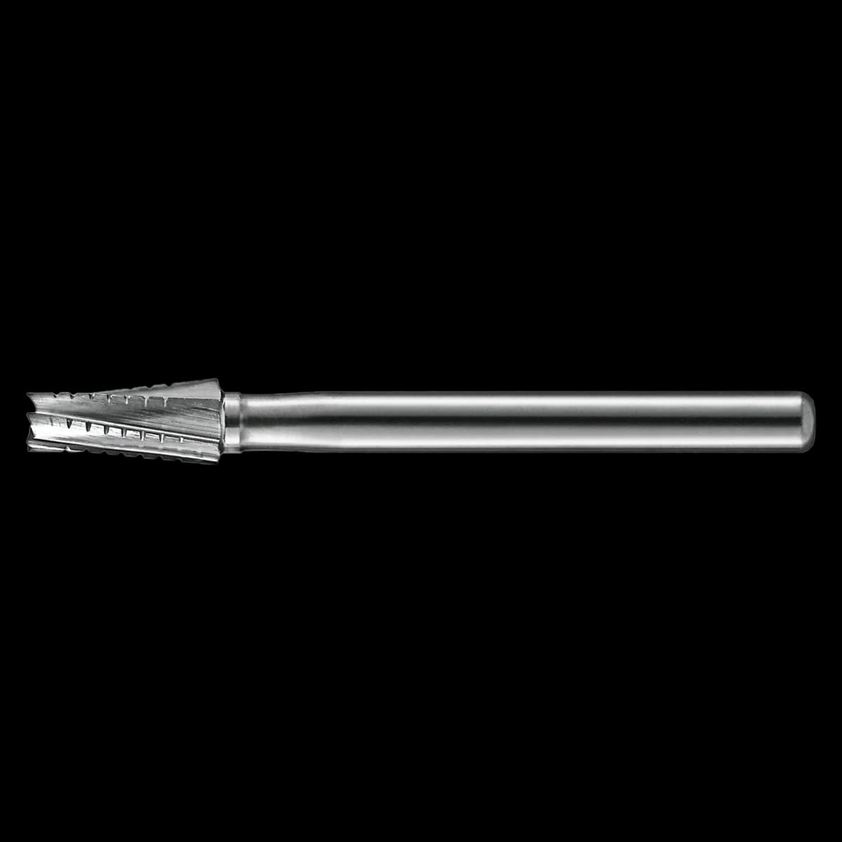KaVo Kerr™ Regular Operative Carbide Bur, FG, Taper Flat End Crosscut 6 Flute, #703, 2.1 mm Diameter, 4.5 mm Length, 10/Pkg - KaVo Kerr™ Regular Operative Carbide Burs – FG, Taper Flat End Crosscut 6 Flute - # 703, 2.1 mm Diameter, 4.5 mm Length, 10/Pkg - Image 1