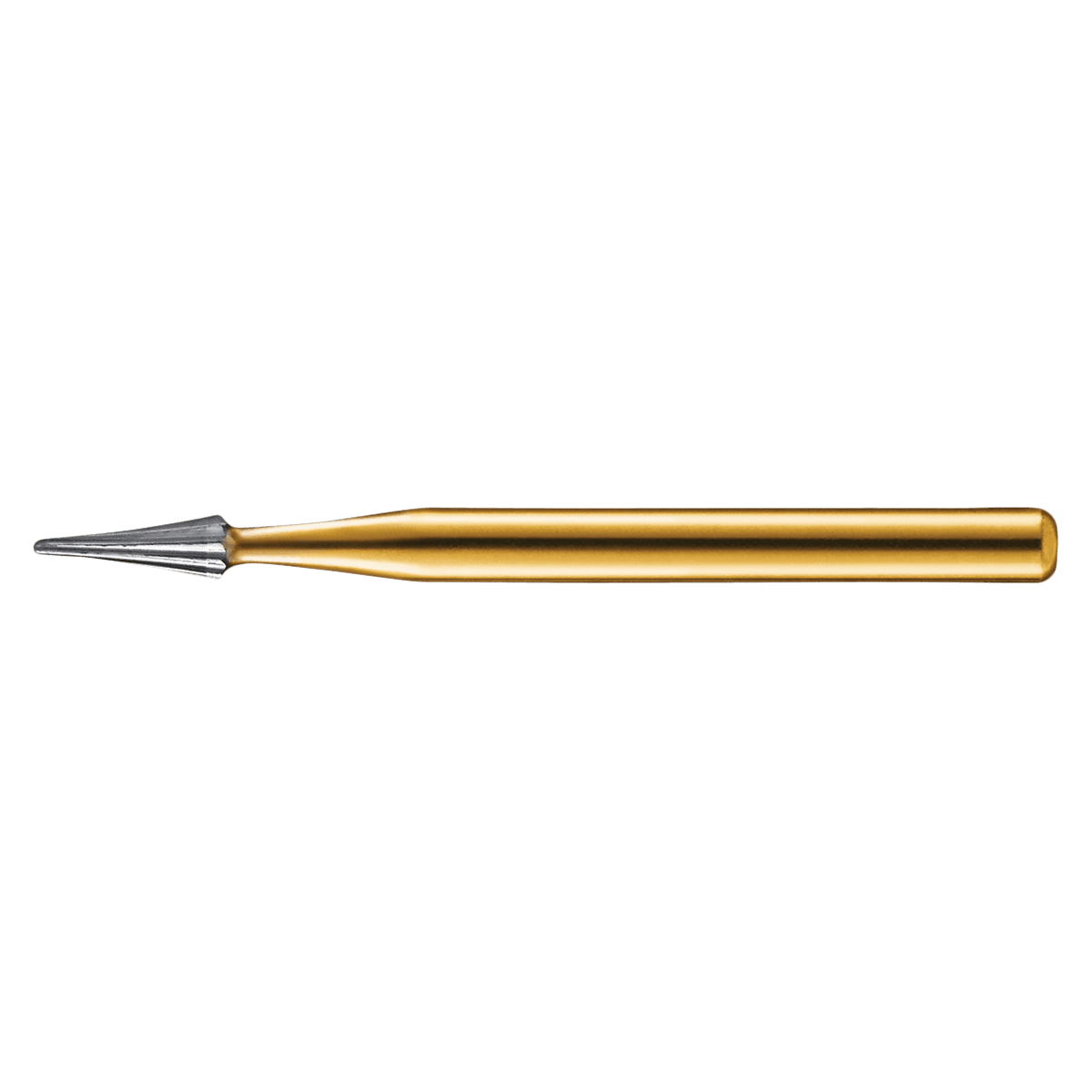 Kerr Trimming & Finishing Carbide Bur FG 9103, Concave Interproximal, 24 Flute, 1.2 mm Diameter, 3.2 mm Length, 10/Pk, FG9103-KC0 - Kerr Trimming & Finishing Carbide Burs FG 9103 10/Pk - Image 1