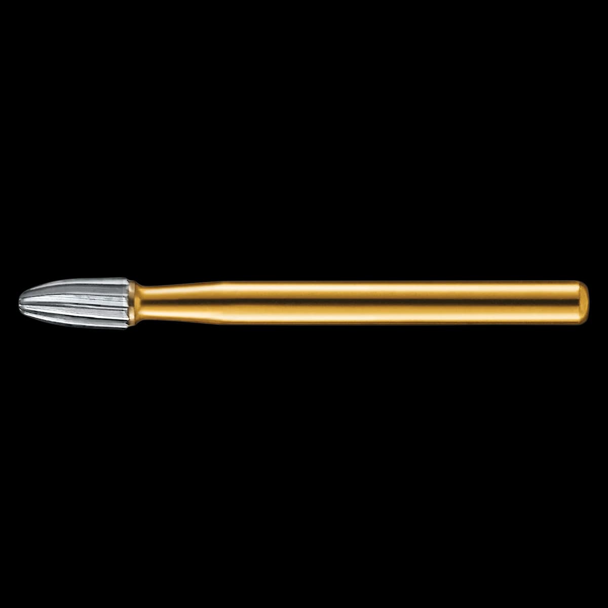 Kerr Trimming & Finishing Carbide Bur FG 9406, Egg, 30 Flute, Friction Grip, 1.8mm Diameter, 3.4mm Length, 10/Pk, FG9406-KC0 - Kerr Trimming & Finishing Carbide Burs FG 9406 10/Pk - Image 1