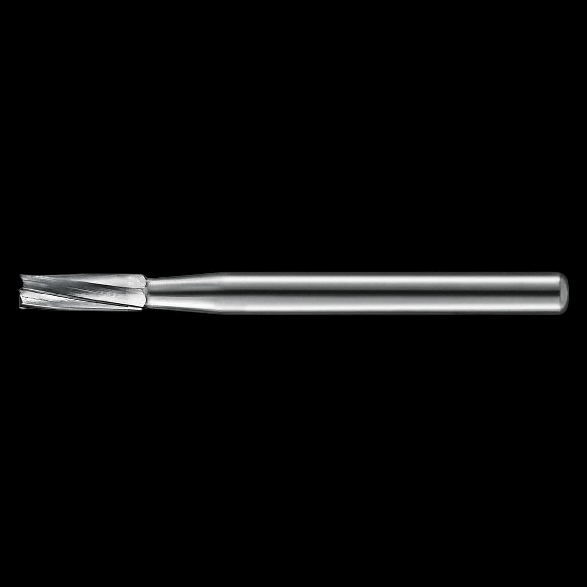 KaVo Kerr Operative Carbide Bur #57, HP (Handpiece) Shank, Straight Flat End, 6 Flutes, 1 mm Diameter, 3.7 mm Length, 5/Pk - Kerr Operative Carbide Burs HP 57 5/Pk - Image 1