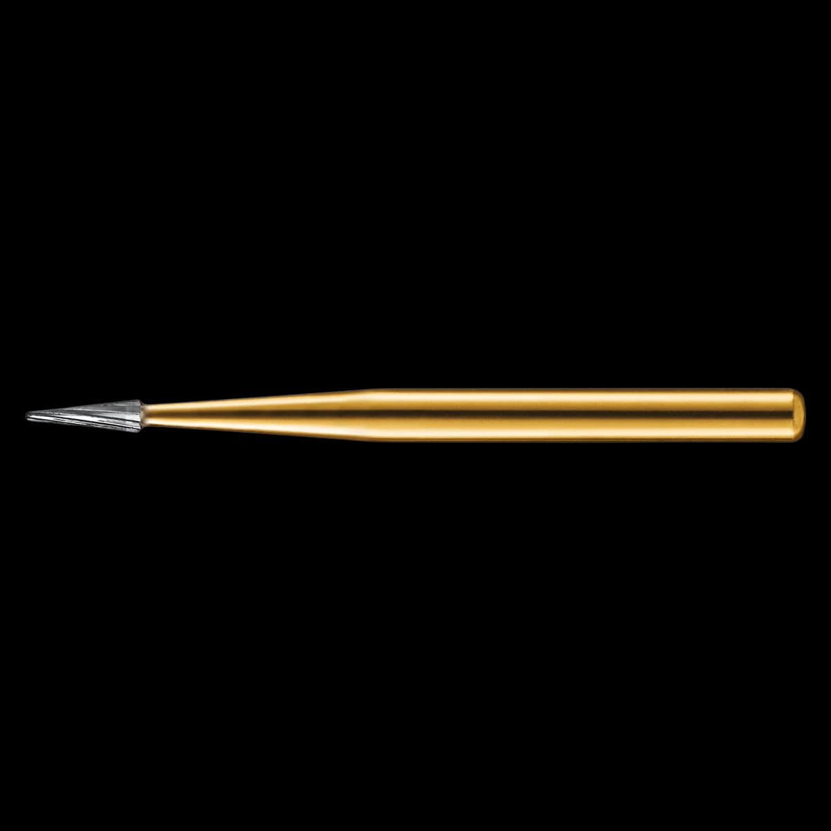 Kerr Trimming & Finishing Carbide Bur FG 7613, Taper Finishing, 12 Flute, 1.4 mm Diameter, 8.7 mm Length, 10/Pk, FG7613-KC0 - Kerr Trimming & Finishing Carbide Burs FG 7613 10/Pk - Image 1