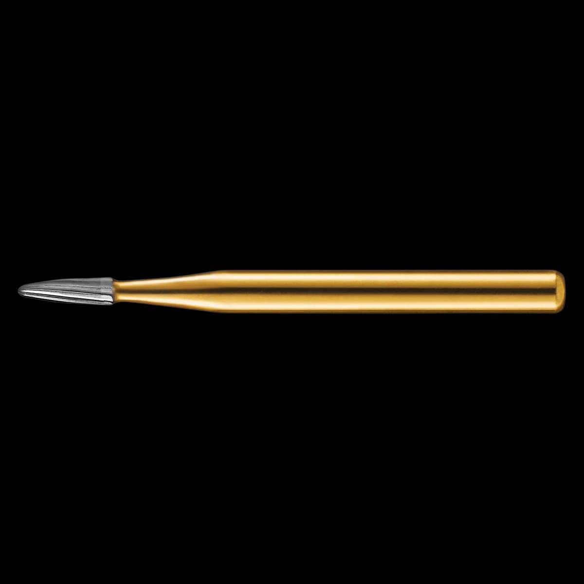 Kerr Trimming & Finishing Carbide Burs, FG, Bullet #7803, 12 Flute, 1.2 mm Diameter, 2.9 mm Length, 10/Pk, FG7803-KC0 - Kerr Trimming & Finishing Carbide Burs FG 7803 10/Pk - Image 1