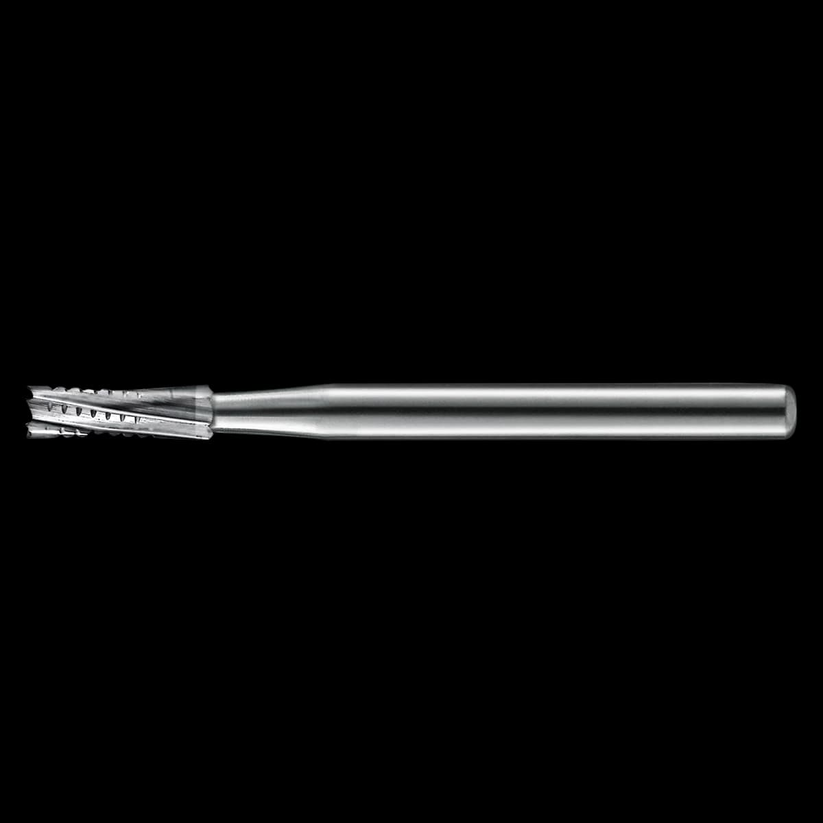 KaVo Kerr Operative Carbide Surgical Bur, FG, Straight Flat End Crosscut 6-Flute, #557, 1 mm Diameter, 3.7 mm Length, 100/Pk, FGOS557-KCC - Kerr Operative Carbide Burs FGOS 557 100/Pk - Image 1
