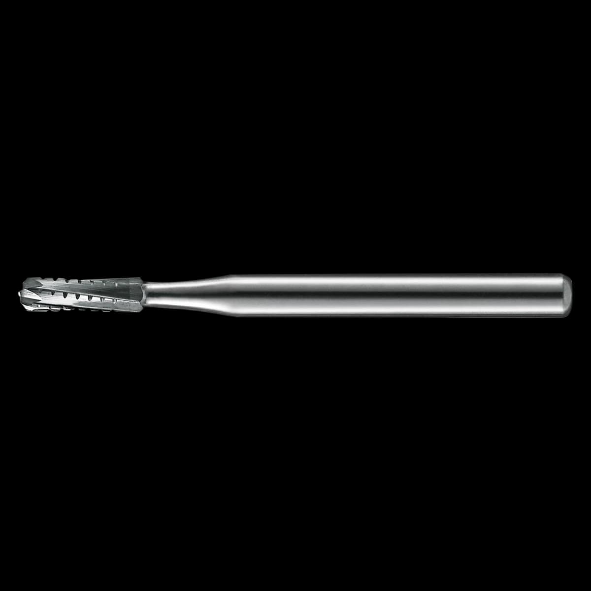 Kerr FG #1558 Straight Dome End Crosscut Carbide Burs, 1.2 mm, 100/Pk, FG1558-KCC - Kerr Operative Carbide Burs FG 1558 100/Pk - Image 1
