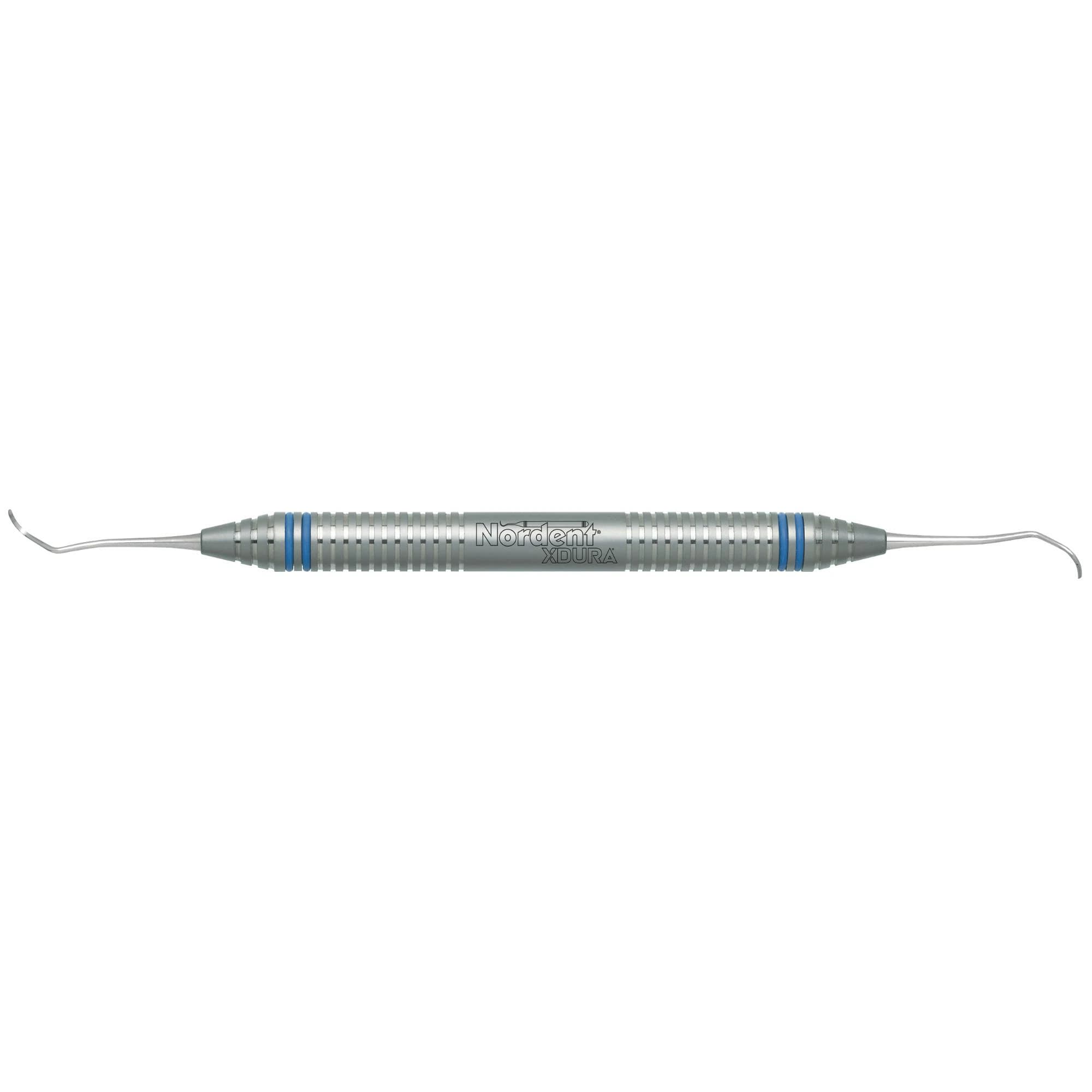 Nordent XDURA Universal Curette, Goldman #31-32, Double-Ended, DuraLite ColorRing Handle, Stainless Steel, Each - XDURA&reg; Universal Curettes - Goldman #31-32 - DuraLite&reg; ColorRings - Image 1