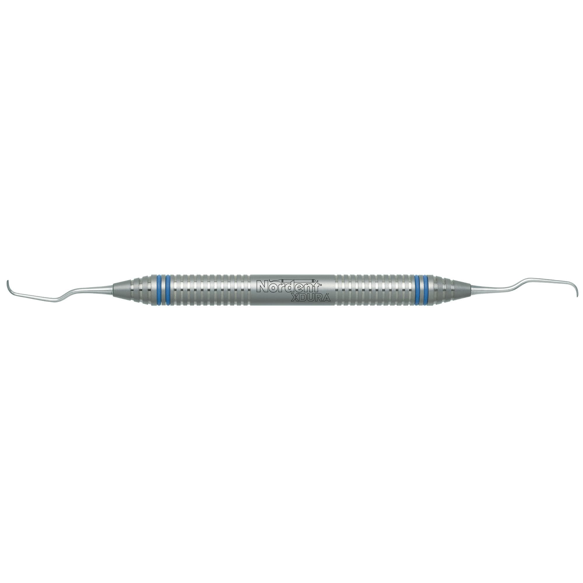 Nordent XDura Gracey Curette #1-2 Long Reach, Double-Ended, DuraLite ColorRing Handle, CENSGR1-2L thumbnail 2