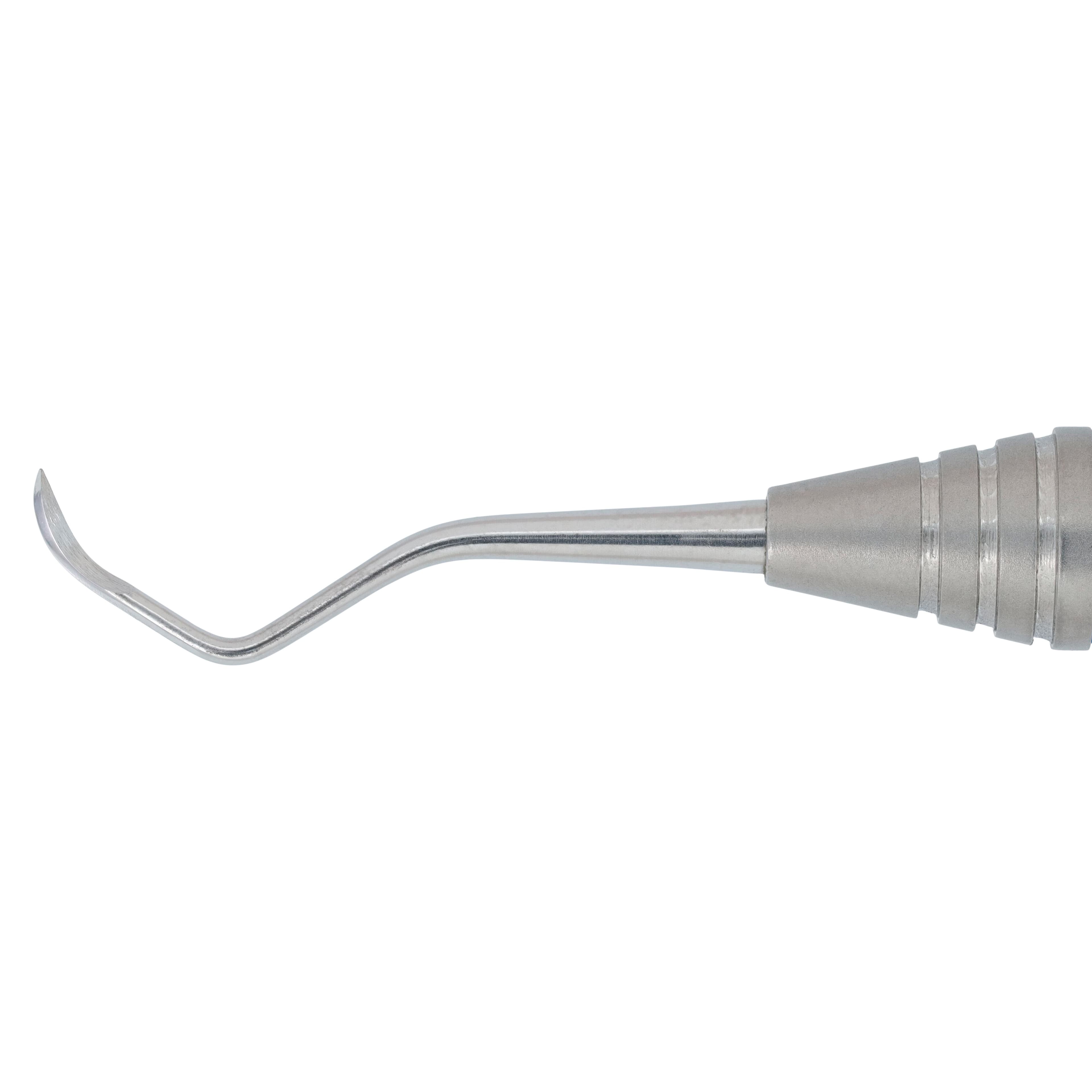 XDURA Universal Curette, Double-Ended, McCall #13S-14S, DuraLite ColorRings Handle, Stainless Steel thumbnail 3