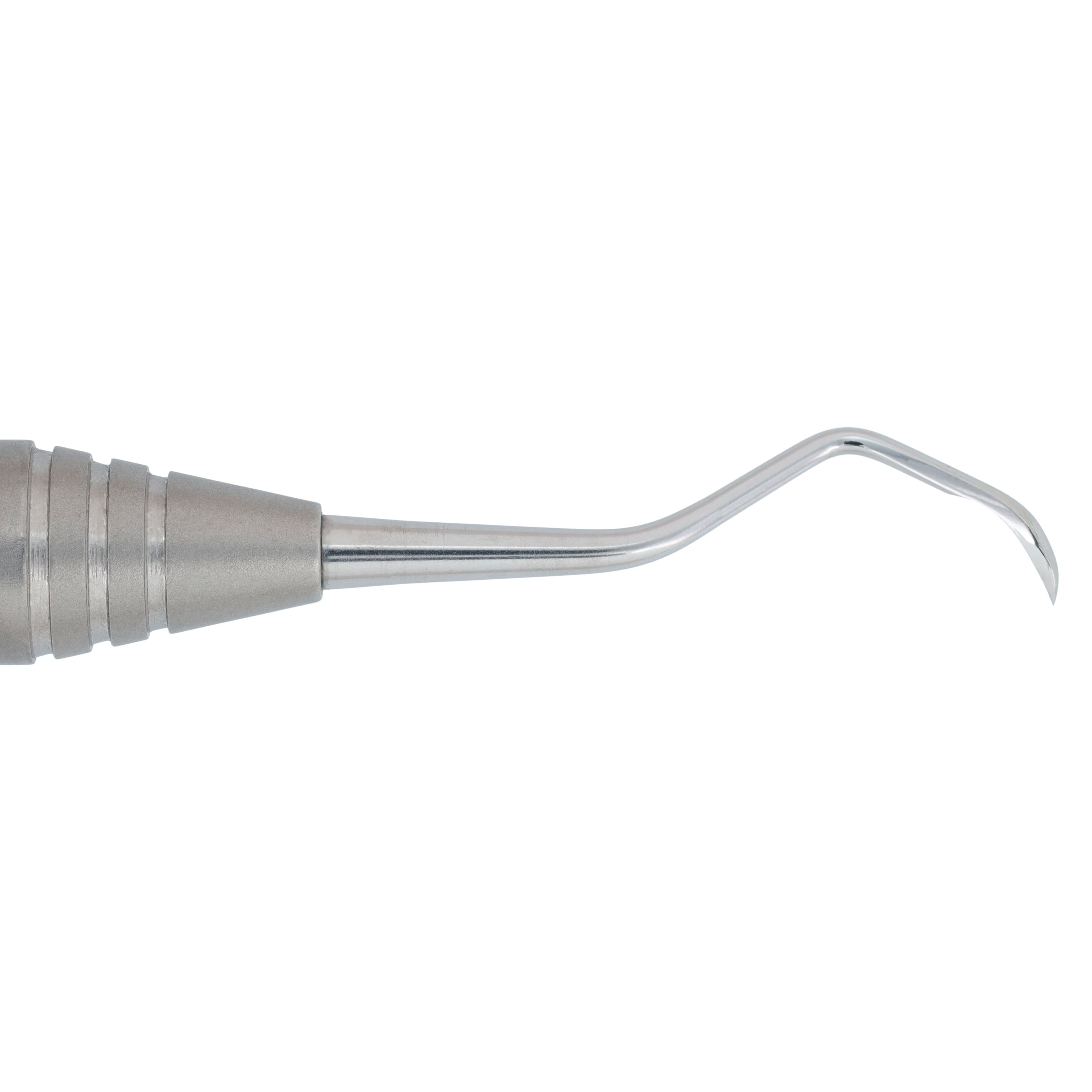 XDURA Universal Curette, Double-Ended, McCall #13S-14S, DuraLite ColorRings Handle, Stainless Steel thumbnail 4