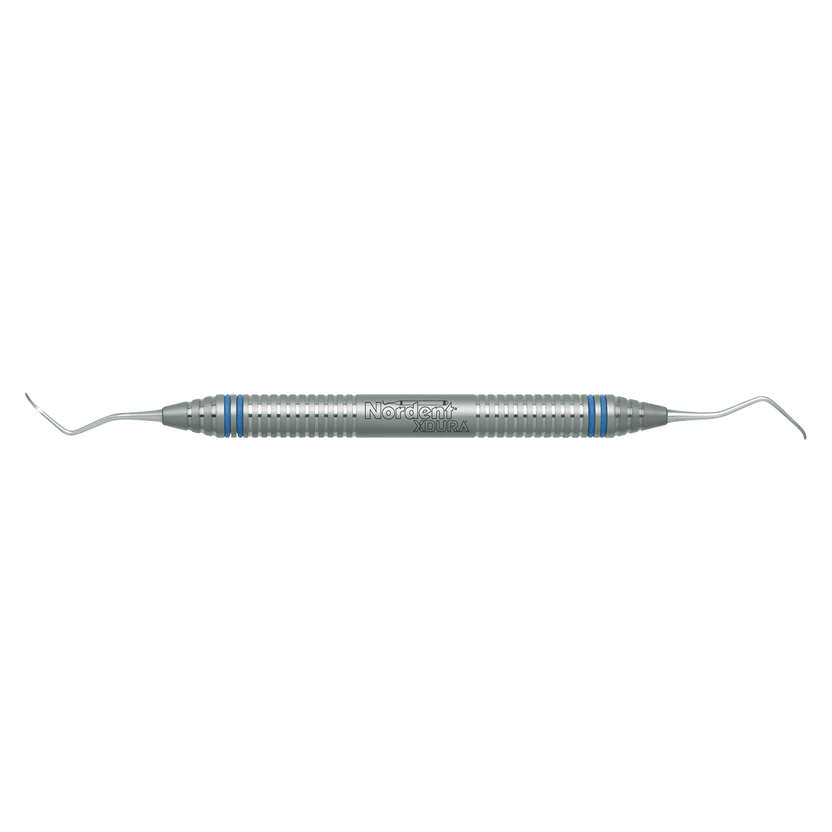 Nordent XDURA Scalette, Double-Ended Posterior #N135, DuraLite ColorRings Handle, Stainless Steel thumbnail 2