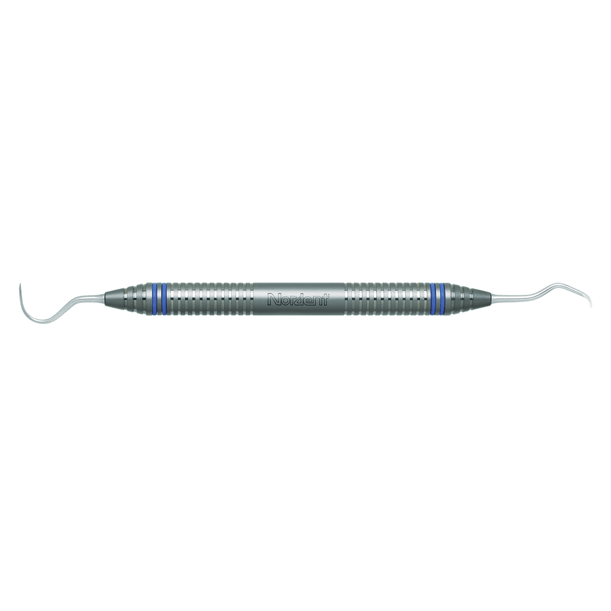 Nordent XDURA Double-Ended Scaler, Anterior Sickle Towner #U15 / Large Contra-Angle Hoe #47, DuraLite ColorRings Handle, CENSU15-47 thumbnail 2