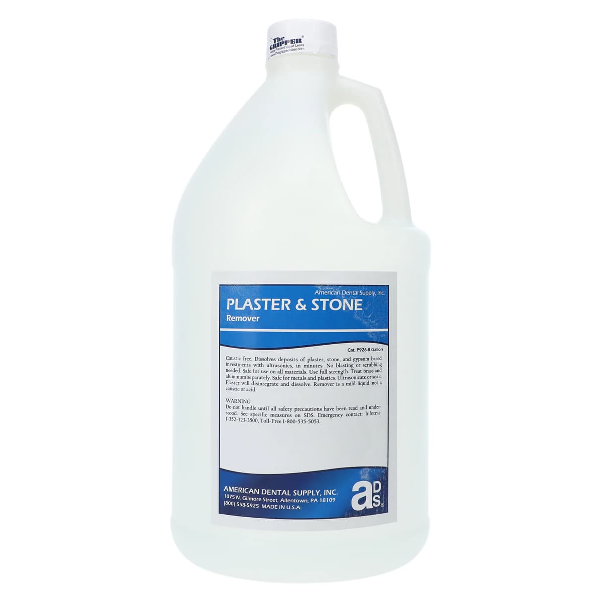 Plaster and Stone Remover Liquid, 1 Gallon, Ready-to-Use Ultrasonic Cleaning Solution - Plaster and Stone Remover® Liquid Gallon - Image 1