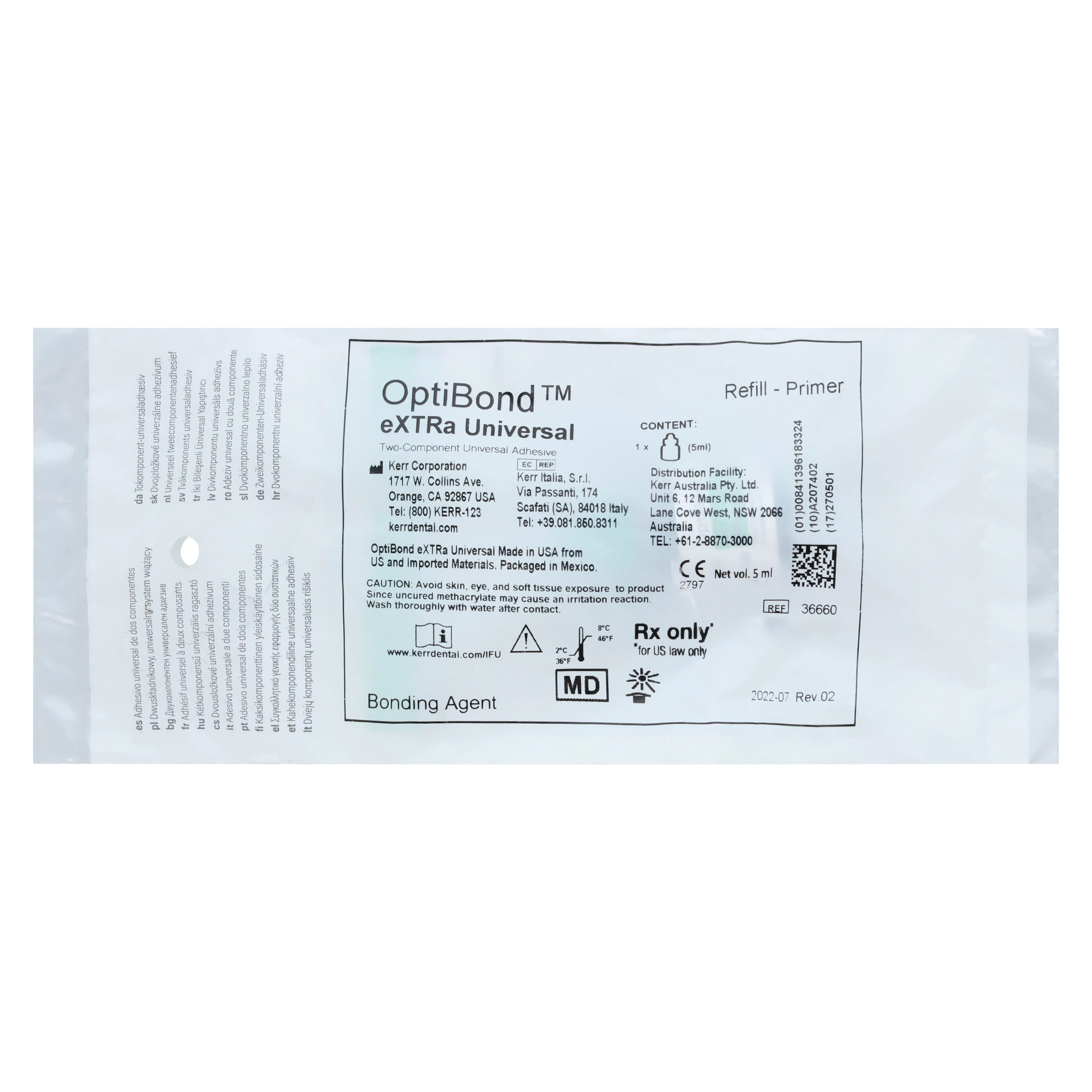 OptiBond eXTRa Universal Primer Bottle Refill, 5 mL, 1/Pk, 36660 thumbnail 4