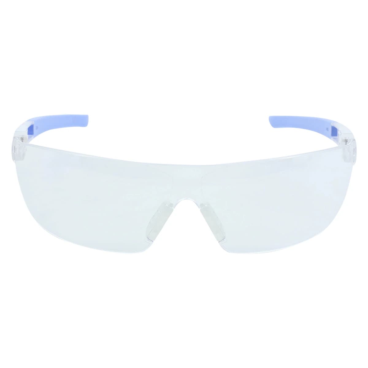ProVision® Econo Tilts™ Safety Eyewear, Clear Frame/Clear Lens/Blue Tips, Full Size thumbnail 3