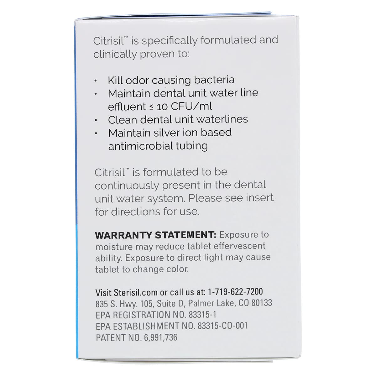 Citrisil Shock Tablets, Dental Waterline Shock Treatment, Orange, 20/Box thumbnail 3