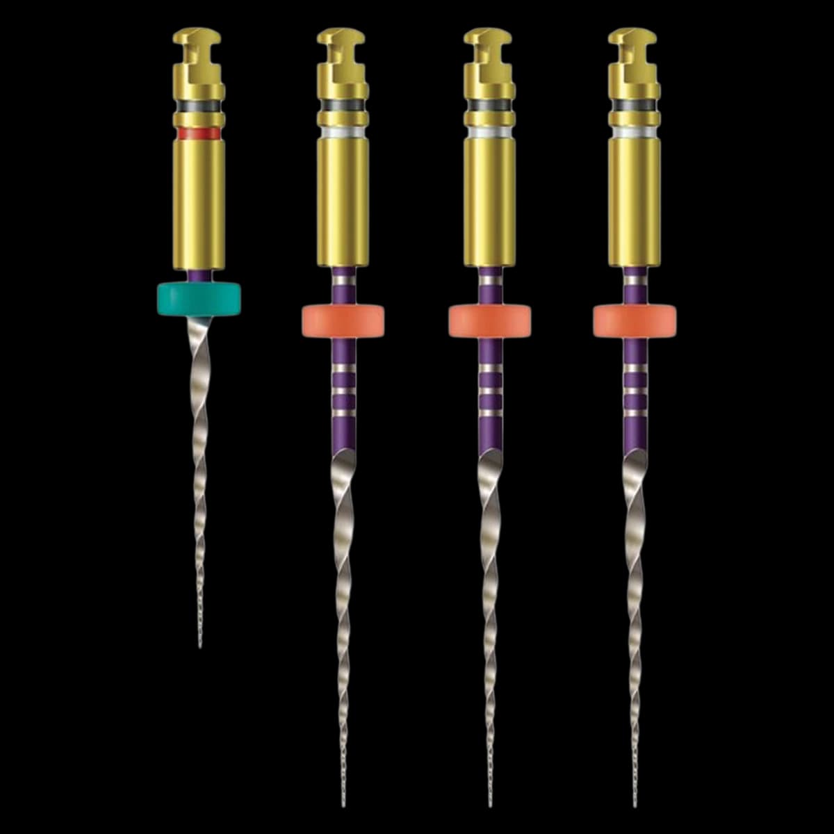Traverse™ Rotary Orifice Opener and Glide Path Files, Taper .06, Tip Size .18, 25mm, 4/Pkg, 818-2192 thumbnail 2