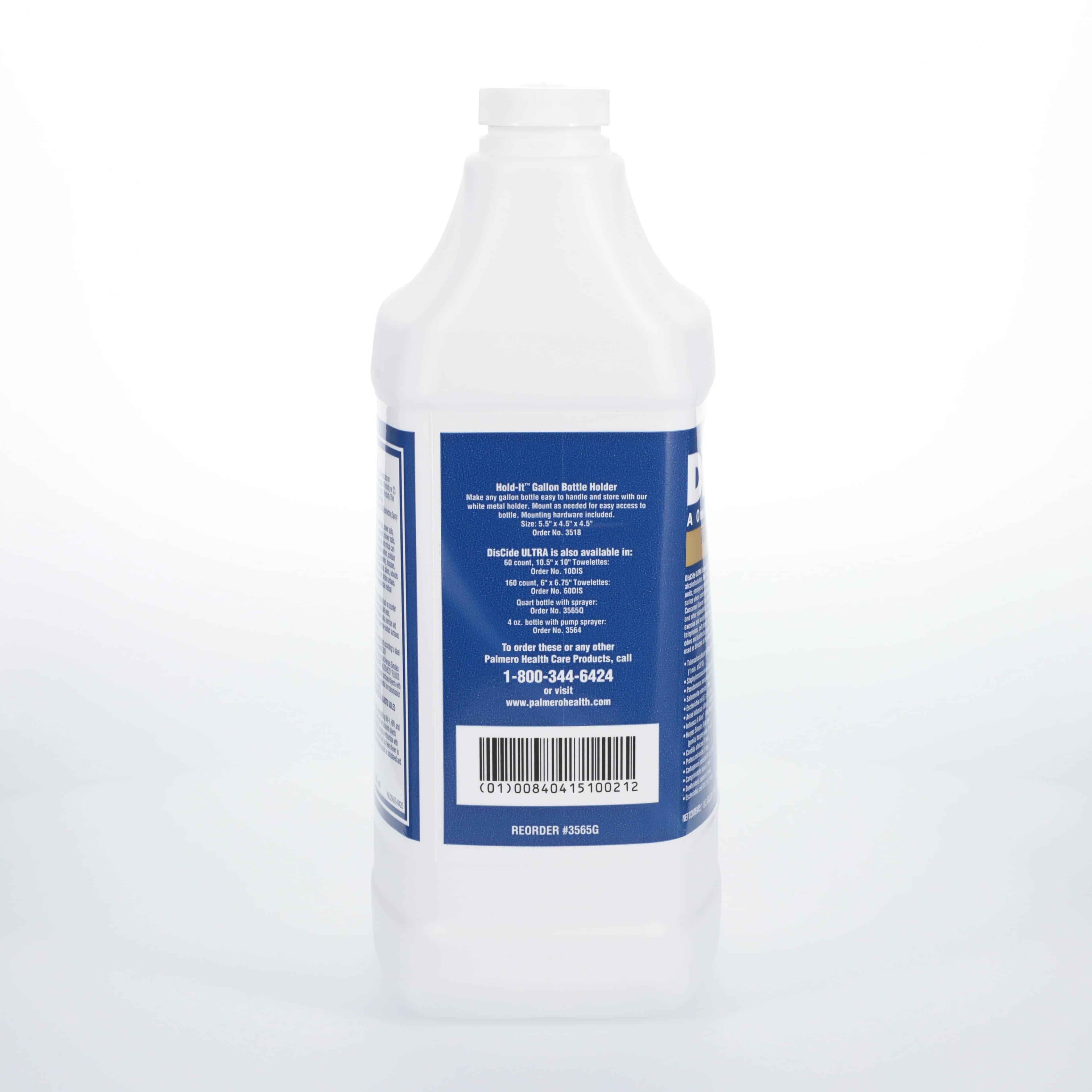 DisCide Ultra Surface Disinfectant, Hospital-Level, Ready-to-Use, 1 Gallon Bottle, 3565G thumbnail 4