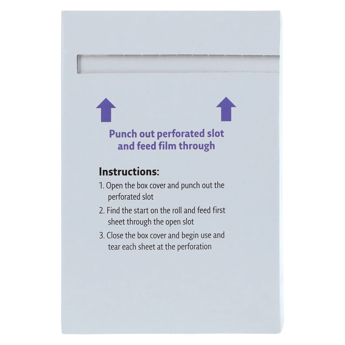 Protex Barrier Film, Blue, 4" x 6", 1200 Sheets/Roll, Dispenser Box, 1803B thumbnail 4