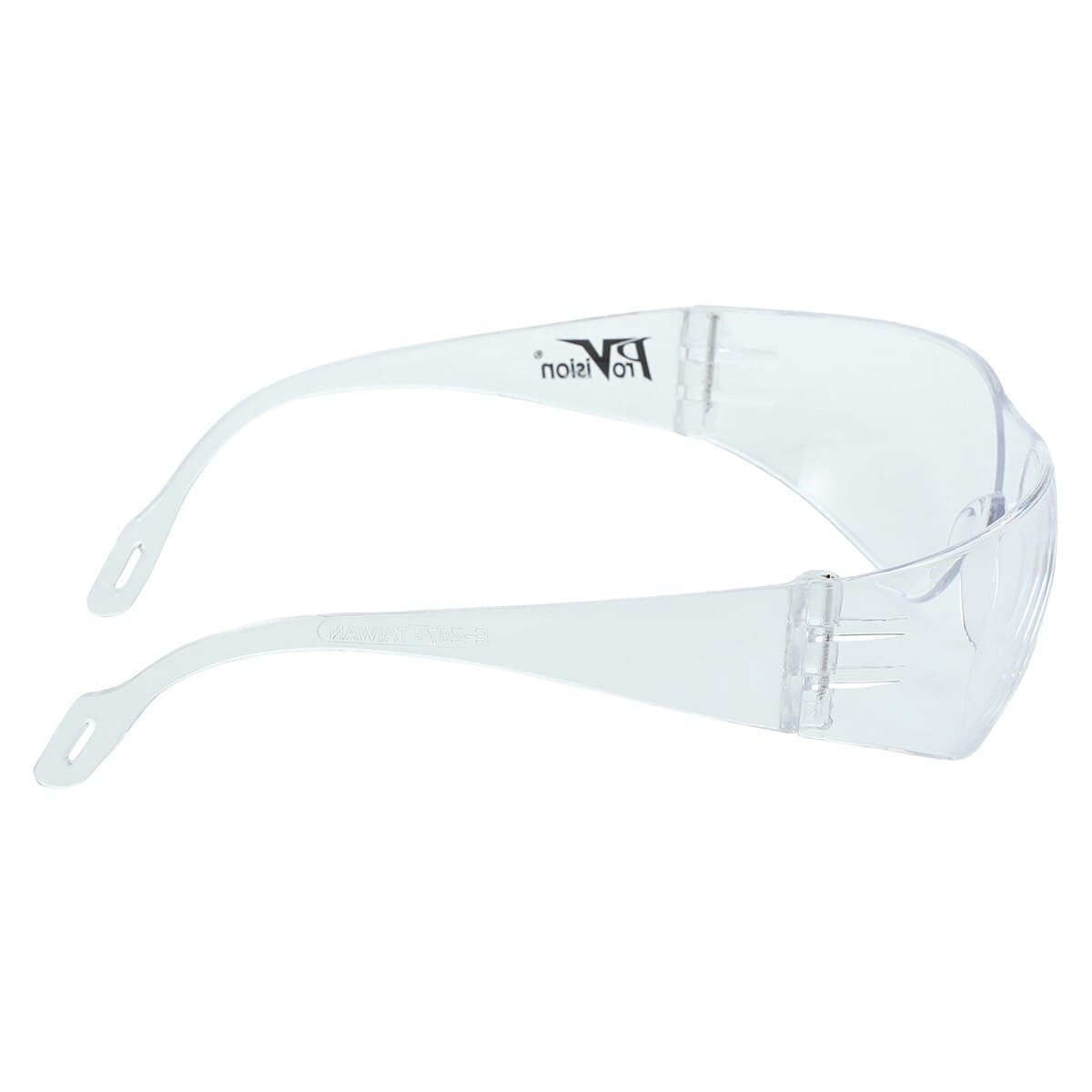ProVision Econo Wraps Safety Eyewear, Clear Frame/Clear Lens, Full Size, 1/Pk, 3601C thumbnail 4