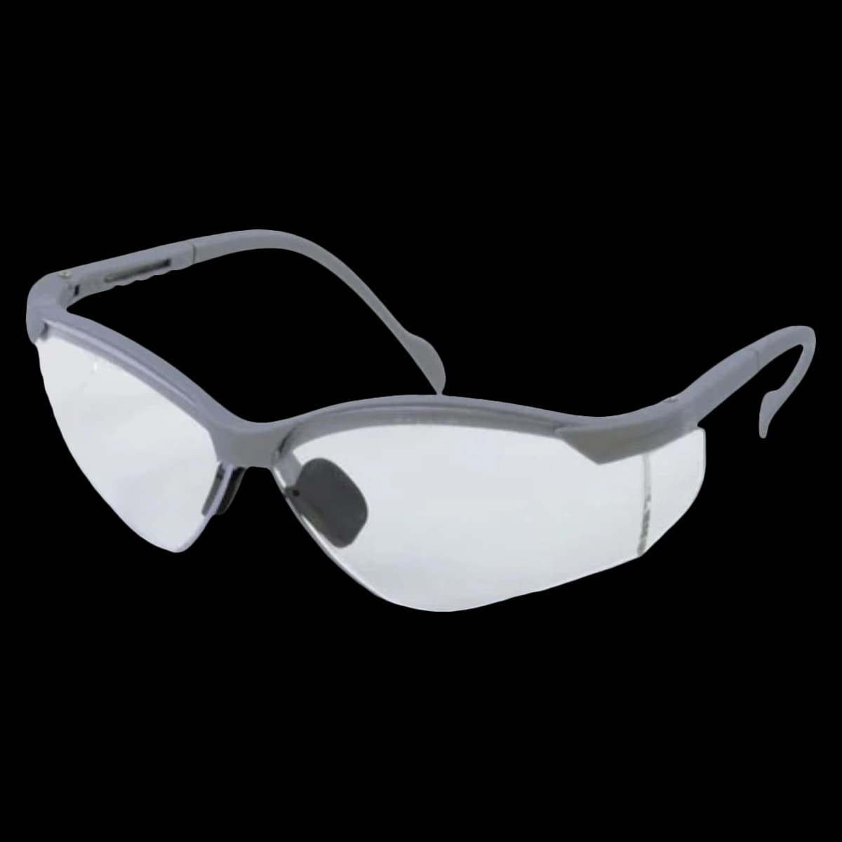 ProVision See-Breez Eyewear, Platinum Frame, Clear Lens, Anti-Fog, ANSI Z87.1, 3560PL thumbnail 2