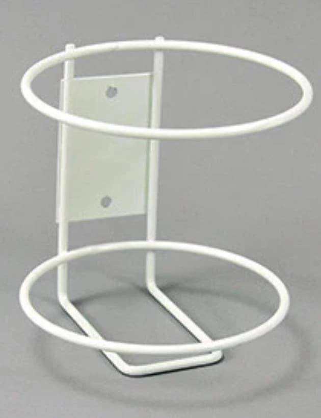 Palmero Hold-It Canister Holder, Wall Mount, White, 6" x 5.625", #109 - Hold-It Canister Holder - Hold-It Canister Holder - Image 1
