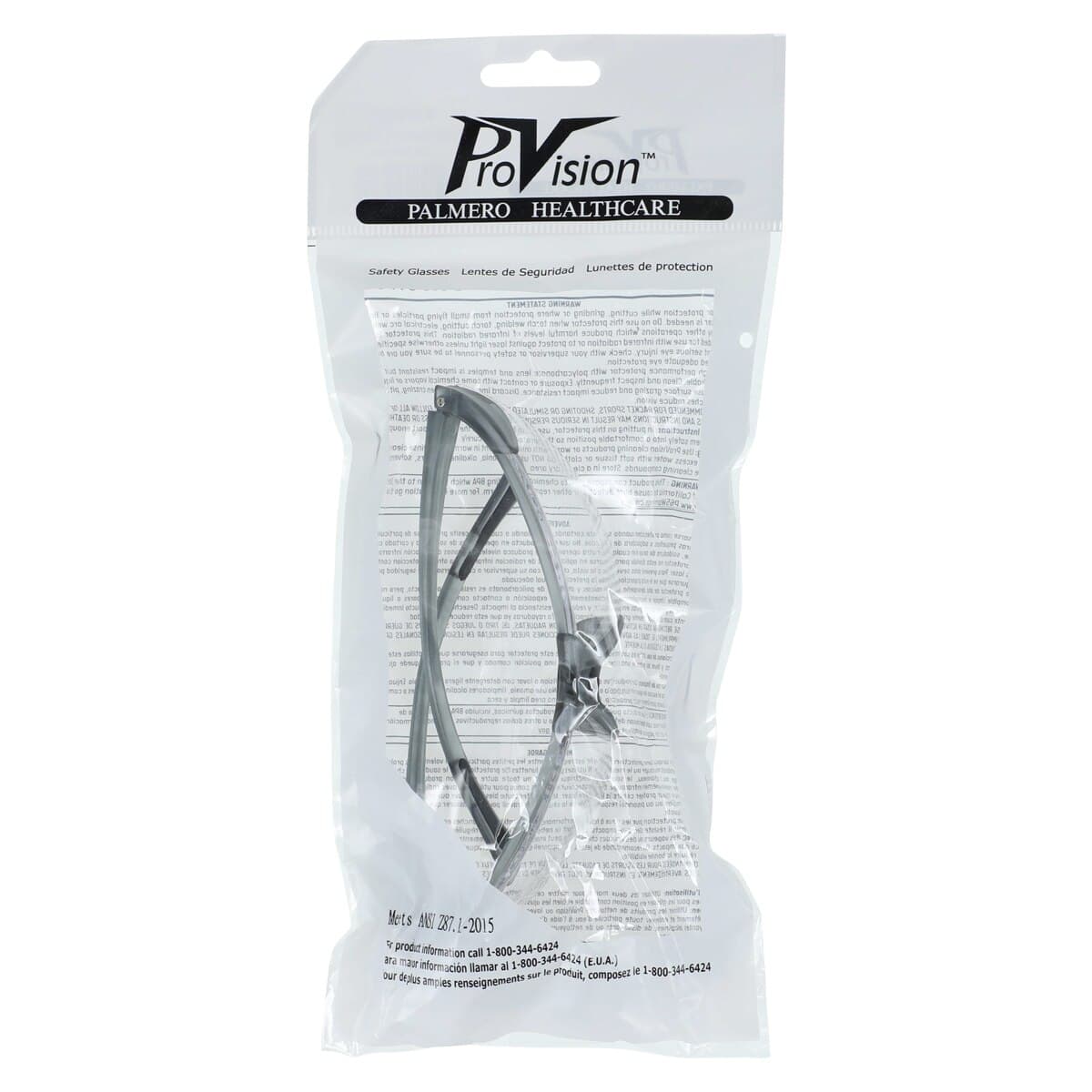 Palmero ProVision Tech Specs Bifocal Safety Eyewear, 1.0 Diopter, Gray Frame/Clear Lens, 3720A thumbnail 5
