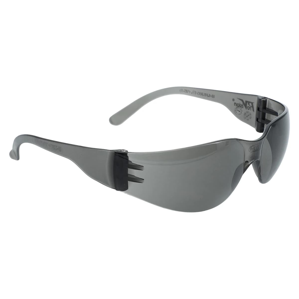 ProVision Mini Econo Wraps Safety Eyewear, Grey Frame / Grey Lens, Child/Youth, 1/Pk, 3607G thumbnail 2