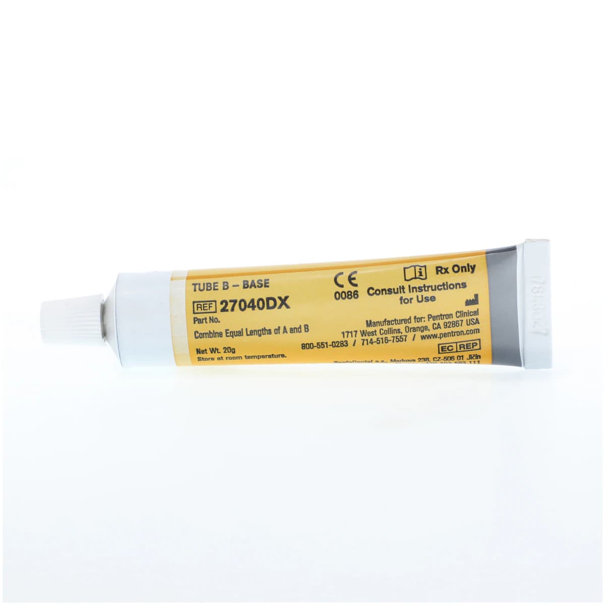 Zone Temporary Cement Kit, Non-Eugenol, Zinc Oxide, Standard Kit, Dentinal Shade, 27040DX thumbnail 4