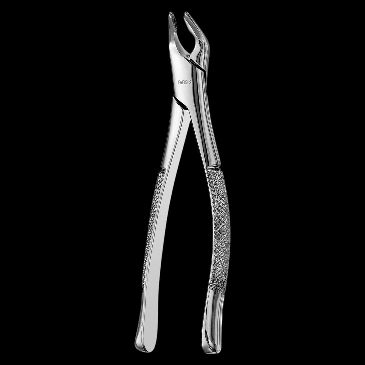 Hu-Friedy Atlas Extraction Forceps #151 Cryer Lower Universal Apical, Internal Spring, Stainless Steel, FAF151IS - Extraction Forceps - Atlas - 151 Cryer Lower Universal, Apical - Lower Incisors Canines Premolars And Roots - Image 1