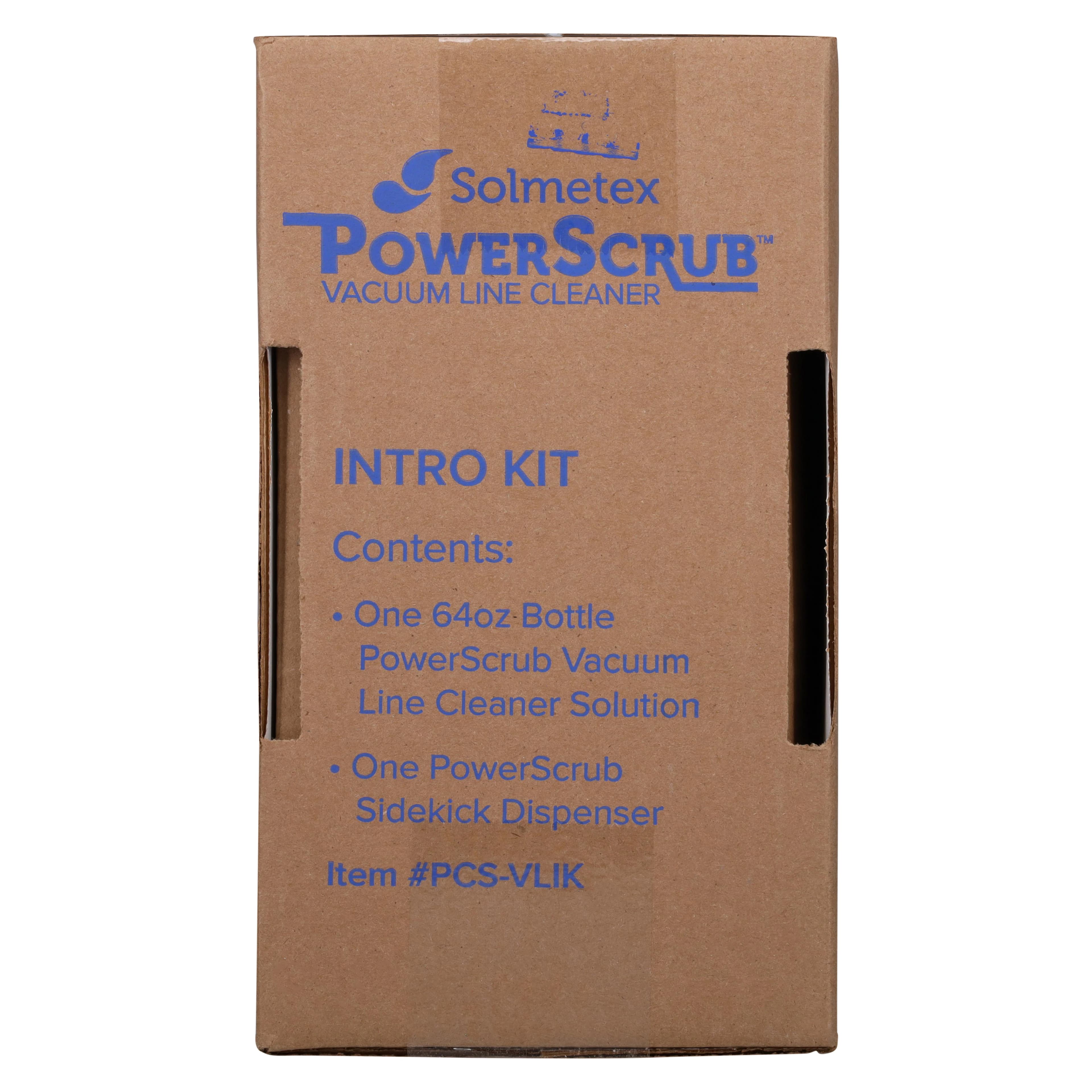 PowerScrub Vacuum Line Cleaner Intro Kit, 64 oz Bottle with Sidekick Dispenser, PCS-VLIK thumbnail 12