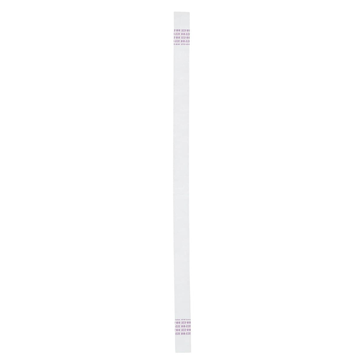 Bib-Eze Disposable Bib Holders, Adhesive Ends, White, 250/Box, 35053 thumbnail 2