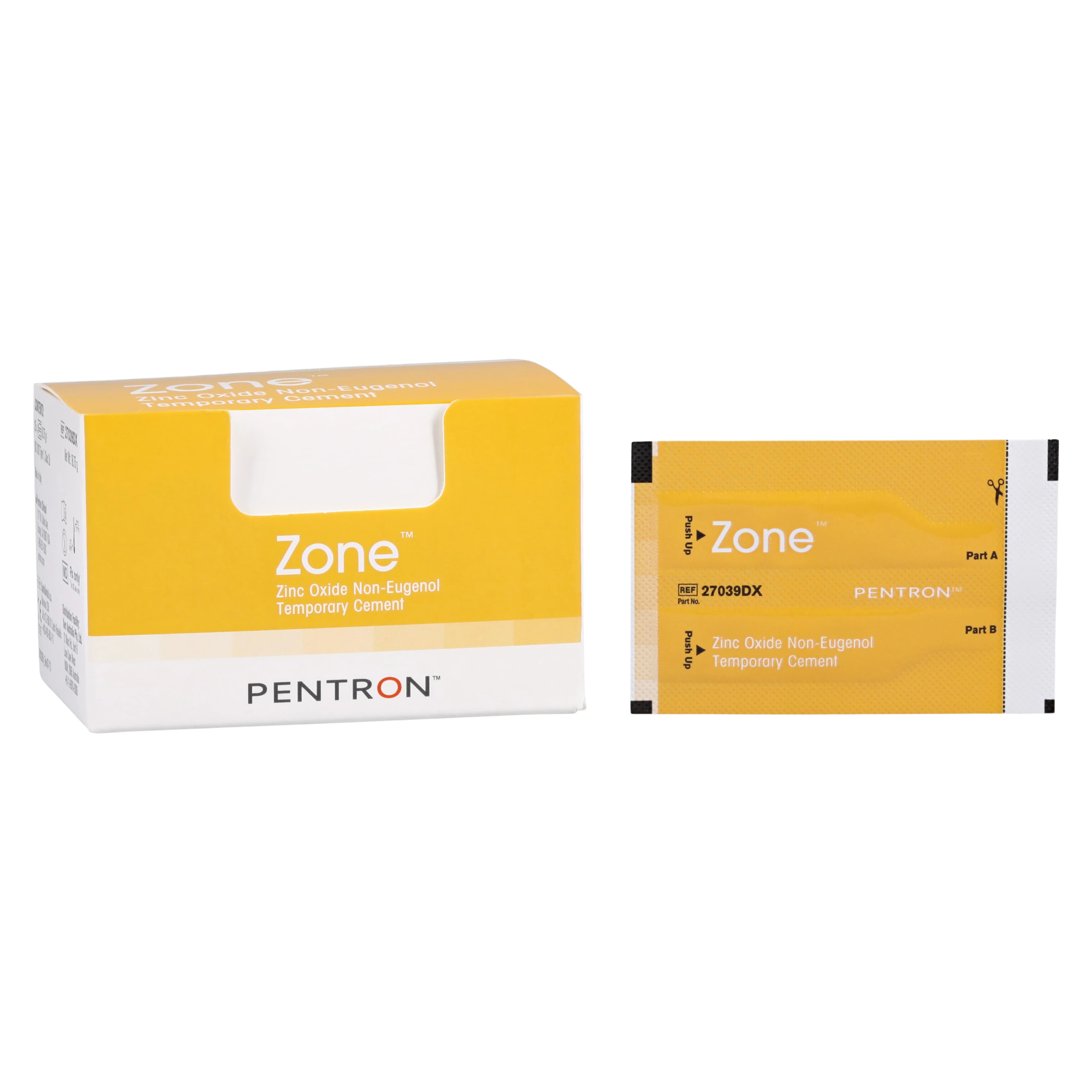 Zone Temporary Cement Unit-Dose, Zinc Oxide Non-Eugenol, Translucent, 25/Box, 27039DX thumbnail 2