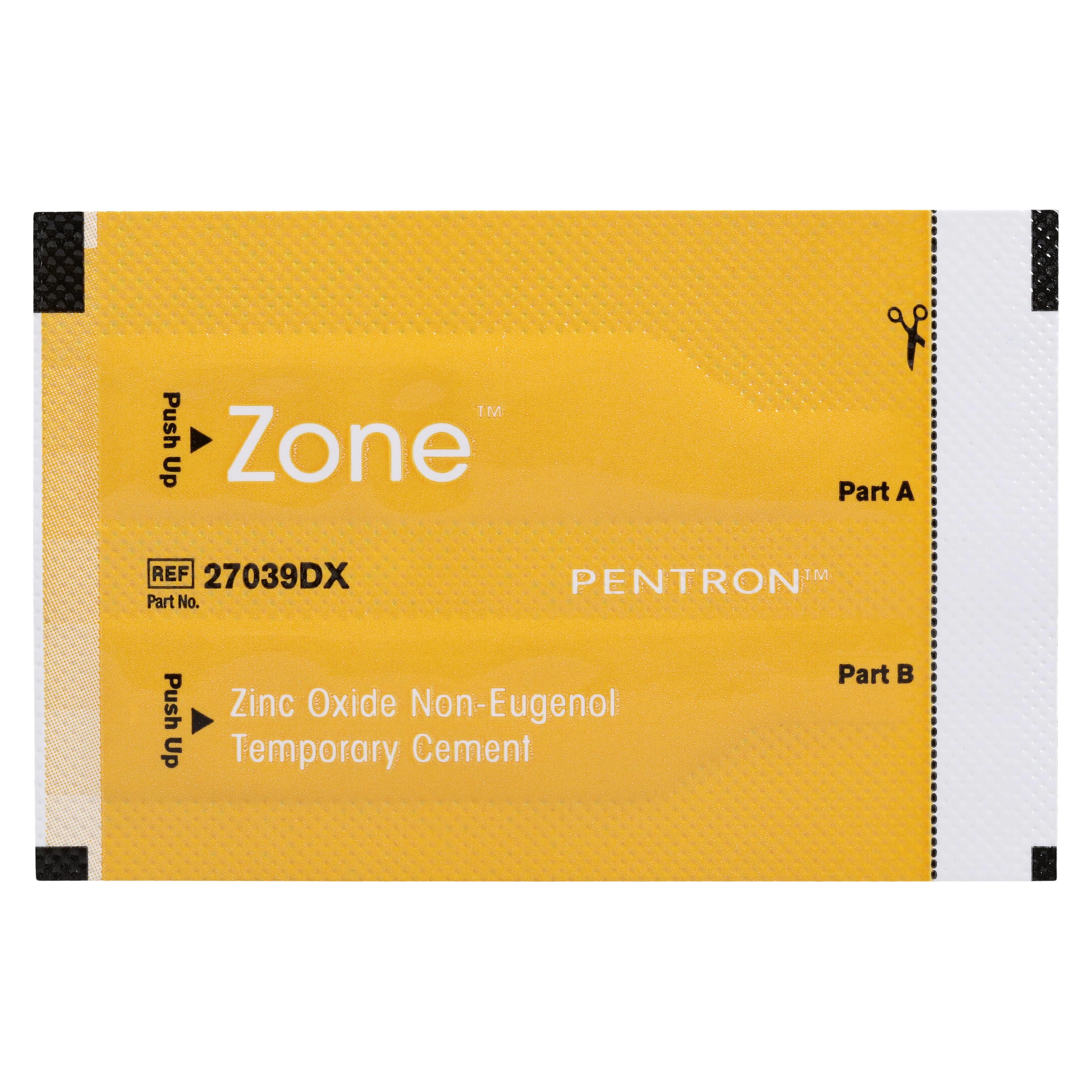 Zone Temporary Cement Unit-Dose, Zinc Oxide Non-Eugenol, Translucent, 25/Box, 27039DX thumbnail 3