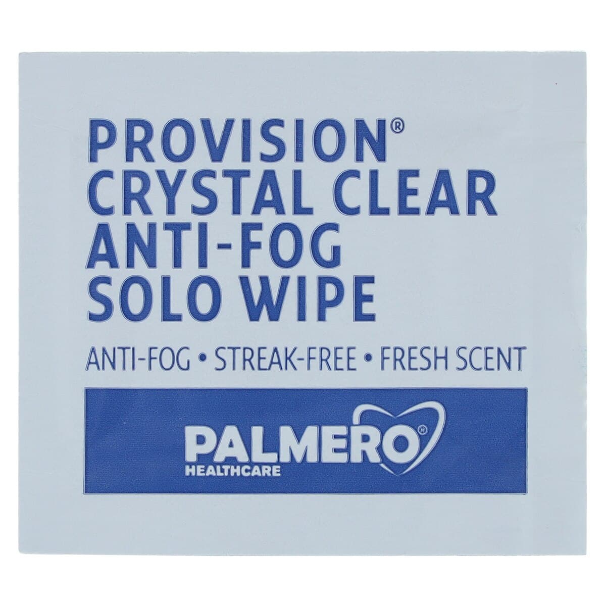 ProVision Crystal Clear Anti-Fog Solo Wipes, 8" x 5", Individually Wrapped, 100/Box, 3534S thumbnail 3